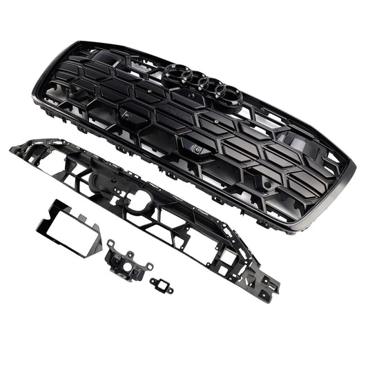 2019-2023 Audi A6 C8 S6 Black 4K0853651T Front Bumper Grille Grill