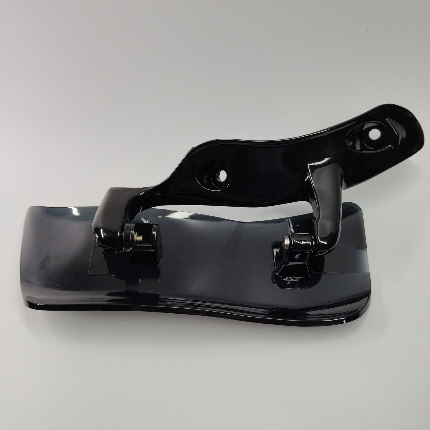 2016-2019 Harley Road Glide Ultra FLTRU Left & Right Adjustable Upper Fairing Side Wind Air Deflector Black
