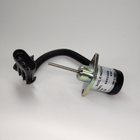 6691498 Fuel Shut Off Solenoid For Bobcat S150 S175 S185 S450 S530 T180 T190