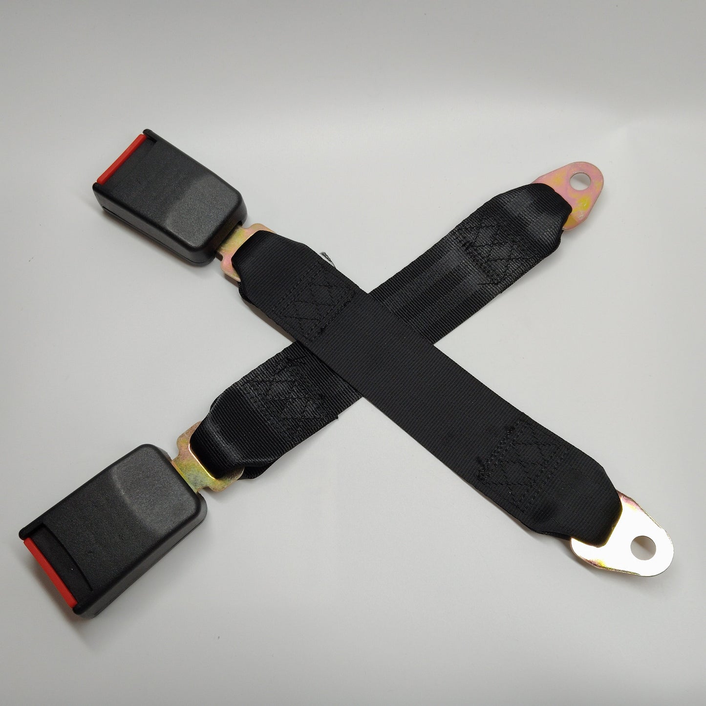Lot de 2 boucles de ceinture de sécurité universelles, rétractables et réglables, à 2 points