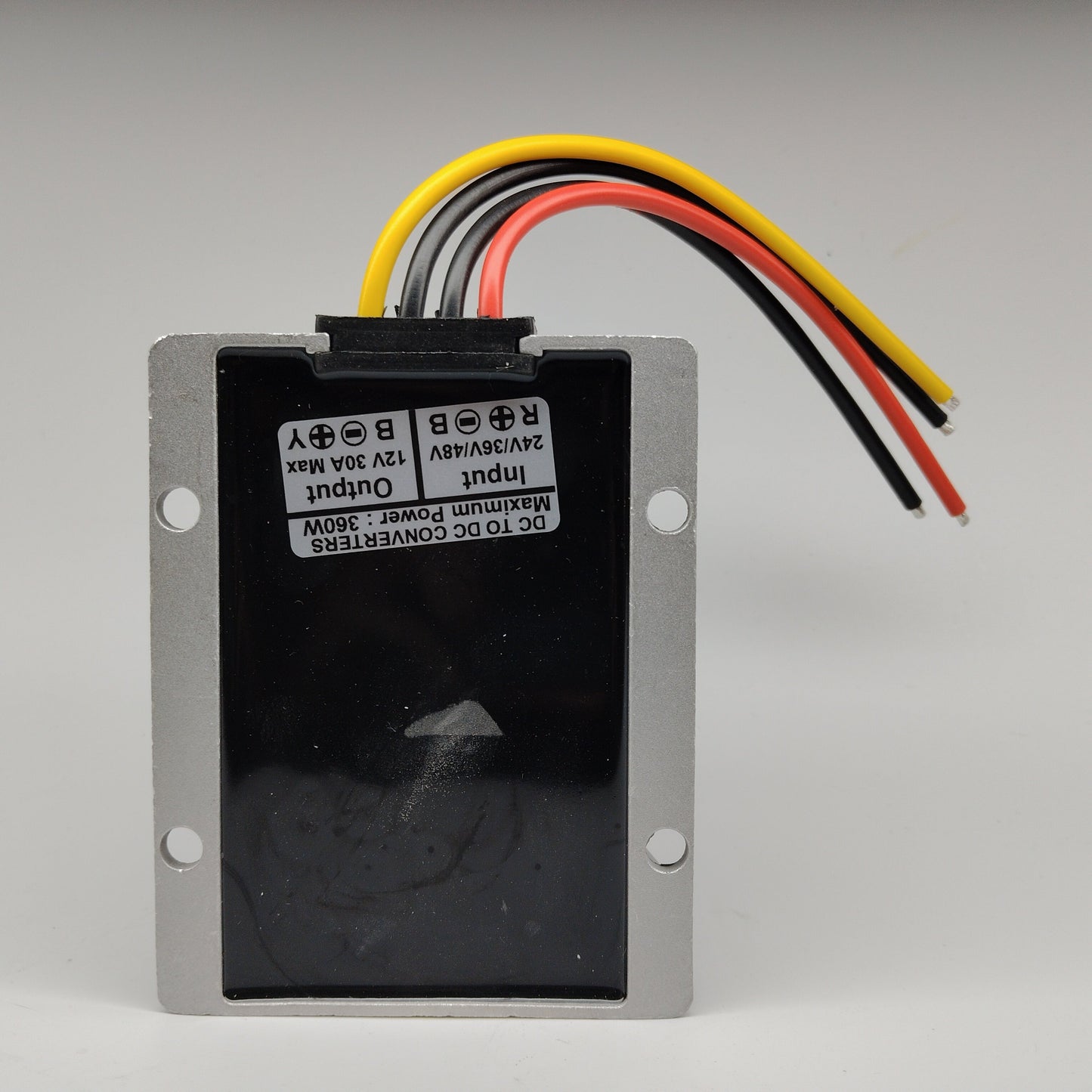 Convertidor y regulador de potencia CC/CC reductor de 48 V a 12 V, 30 A, 360 W, resistente al agua