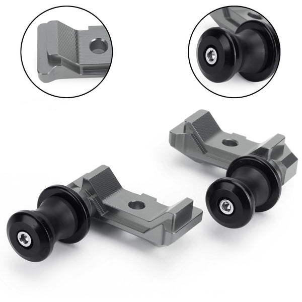 2014-2018 YAMAHA MT-07 FZ-07 CNC Chain Adjuster Block W/Swingarm Spools Slider