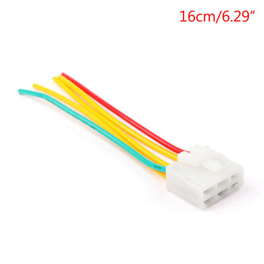 Universial Regulator Rectifier Female Plug Connector For Kawasaki Yamaha Suzuki Aprilia Derbi Peugeot Vespa Piaggio Gilera