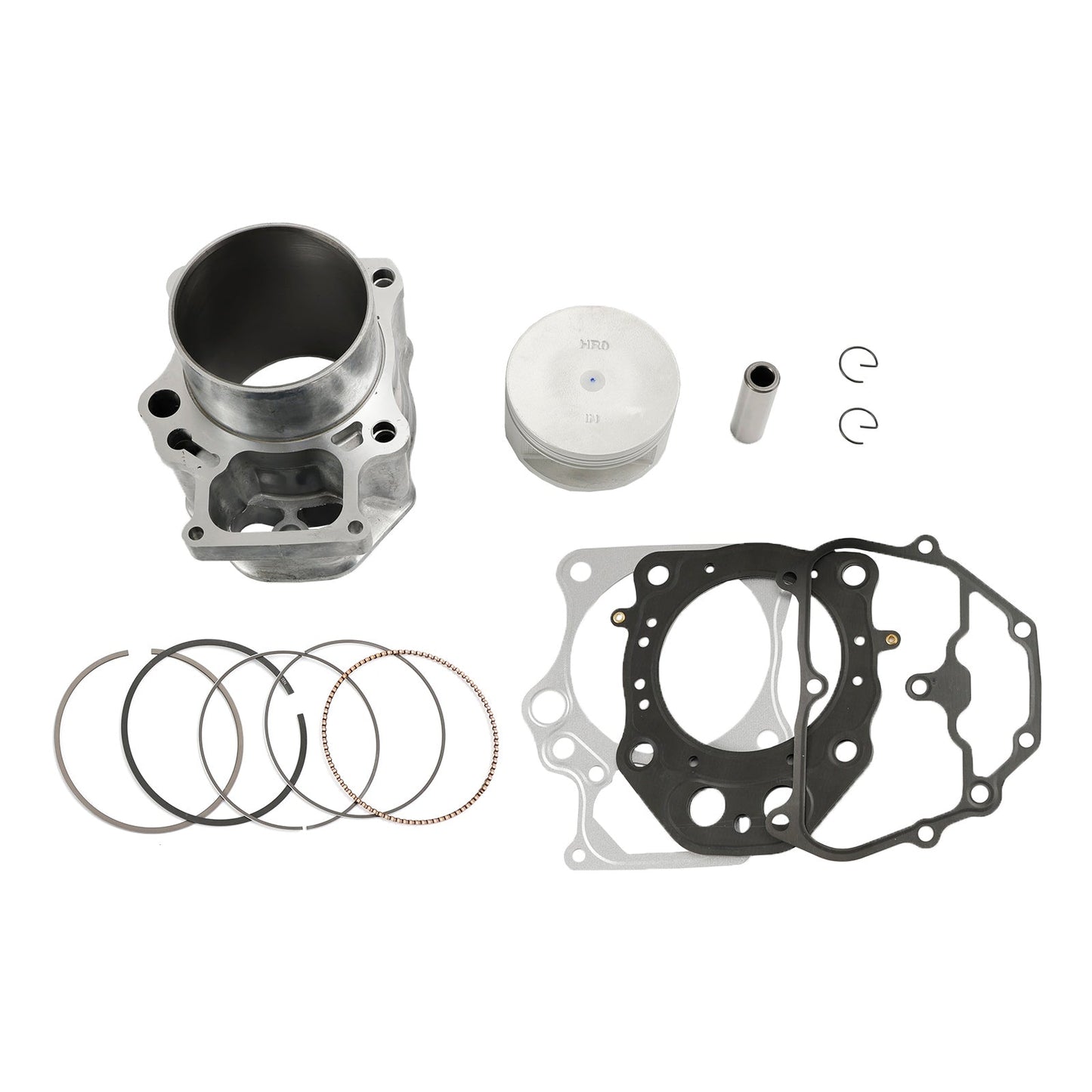Kit de extremo superior de junta de pistón, anillos y jarra de cilindro para Honda TSXS500M2 Pioneer 500 (2015-2021) 12100-HR0-F00 13101-HR0-F00