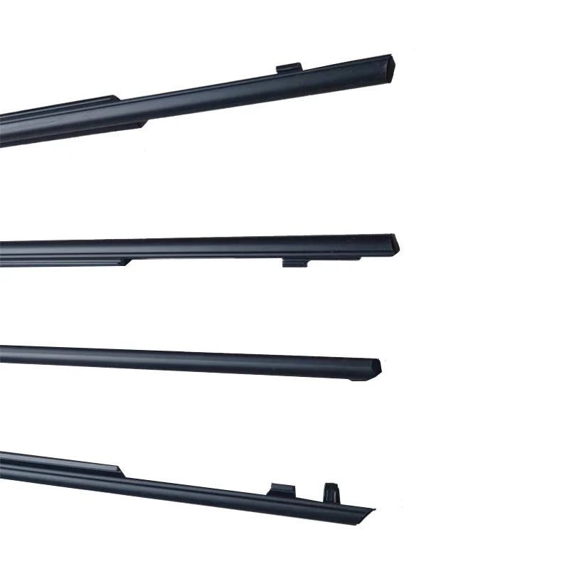 2004-2009 Toyota PriusWindow Weatherstrips Side Door Window Outer Glass Rubber Belt Waterproof Trim Sealing Protector