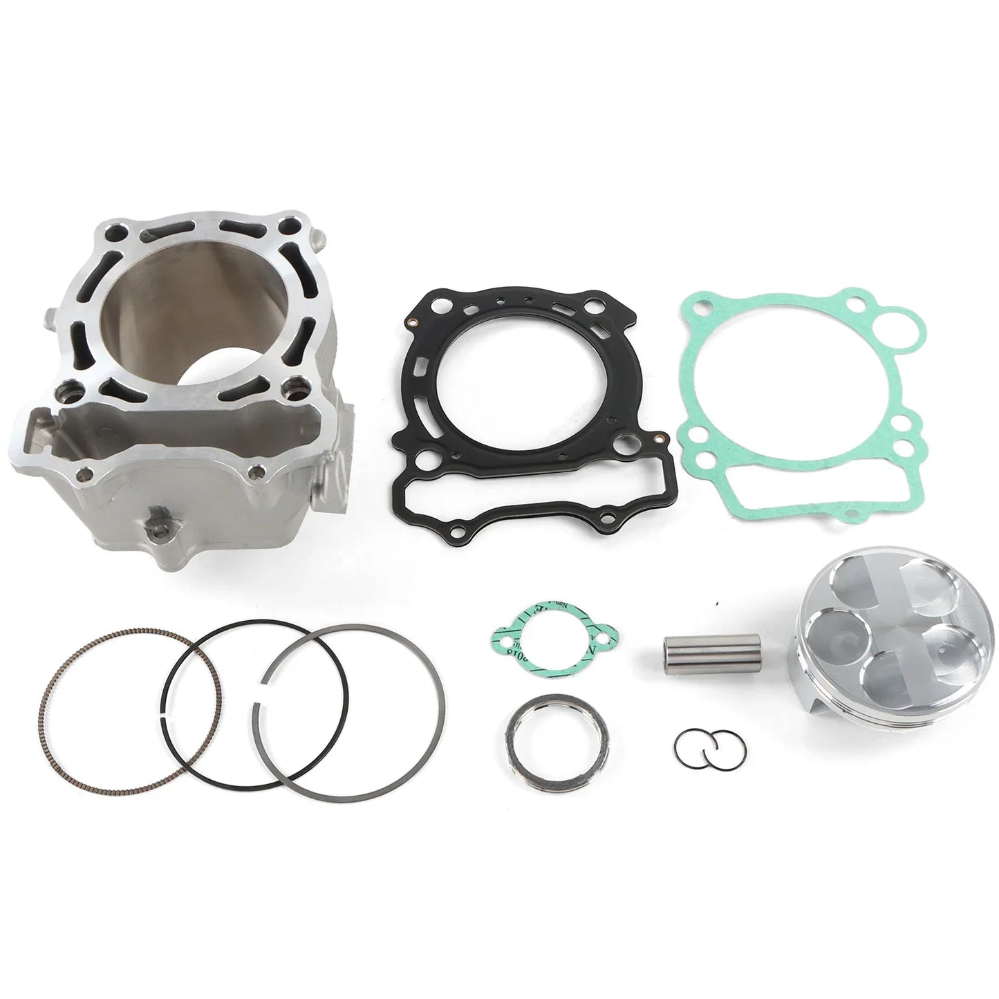 Ensemble cylindre et segments de piston pour moto Yamaha WR250F et YZ250F 77 mm (2001-20) 5XC-11311-20