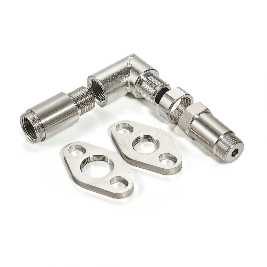 Rallonge de capteur d'espacement d'oxygène multi-ajustement pour 90 degrés, compatible avec Toyota Tacoma, etc.
