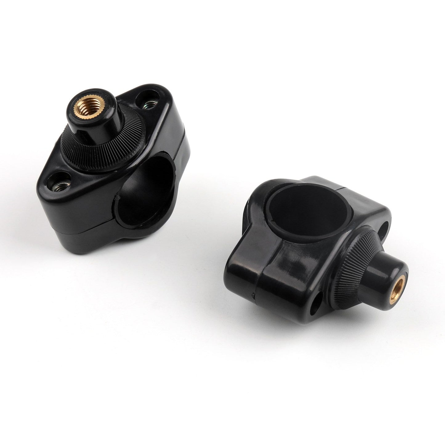 Kit de fixation rapide pour pare-brise, colliers de serrage pour guidon 1"25 mm et 1 1/8"28 mm