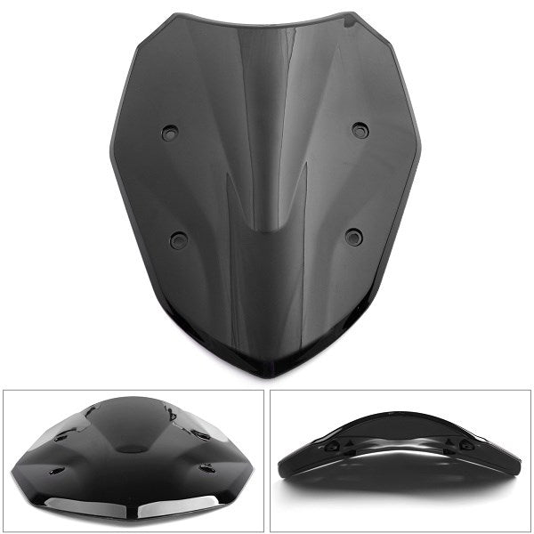 Pare-brise ABS pour moto BMW S1000XR 2014-2019, 1 pièce, noir