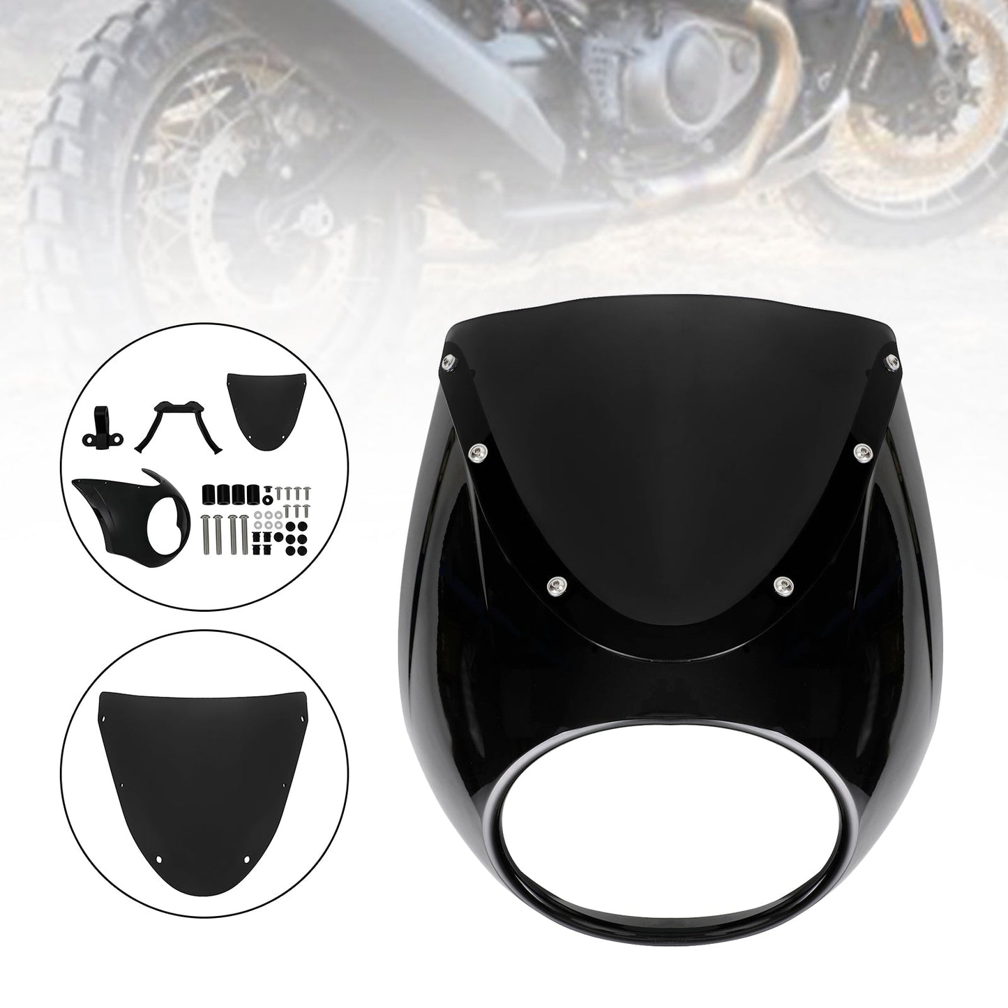 Cache pare-brise pour phares BMW R18 2020-2022