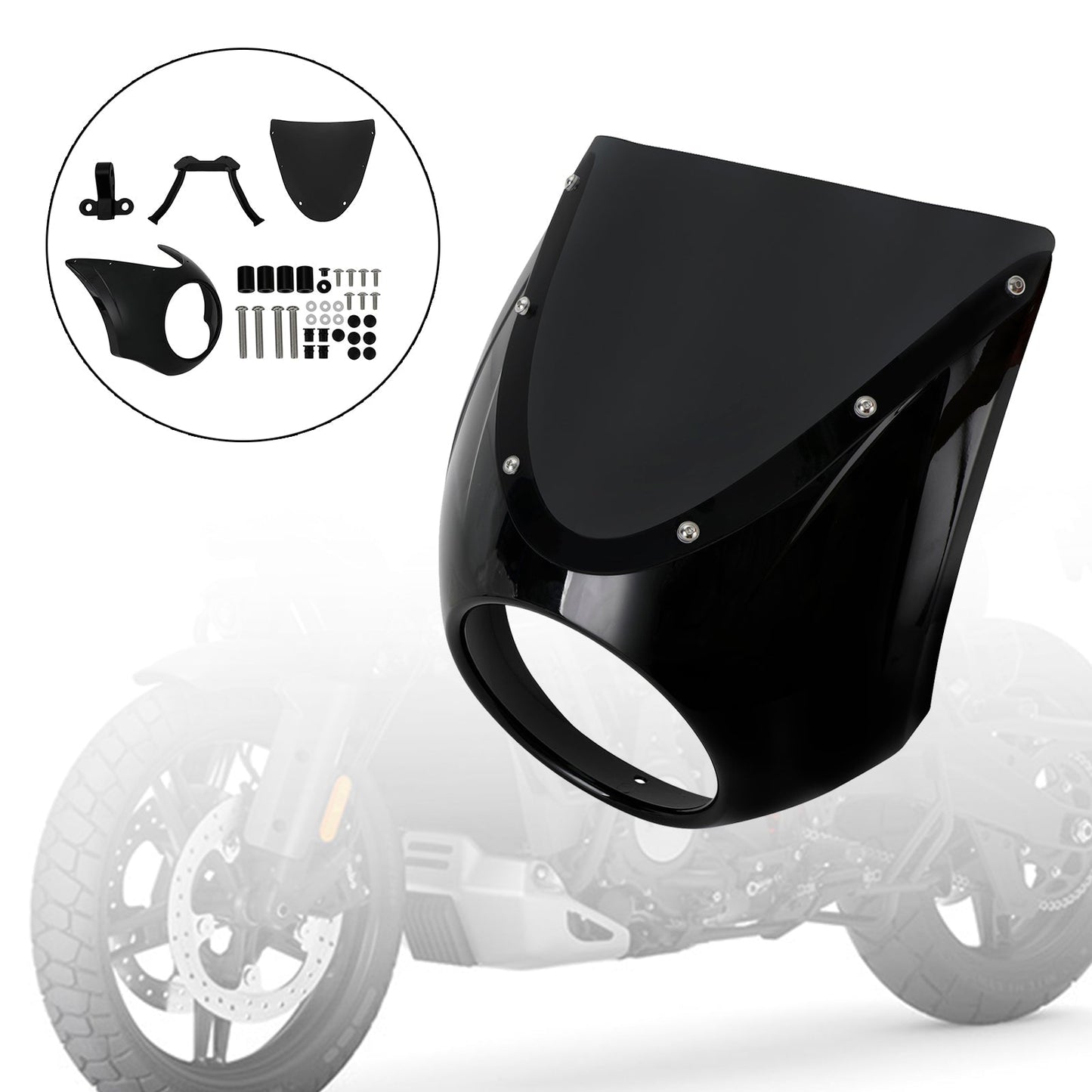 Cache pare-brise pour phares BMW R18 2020-2022