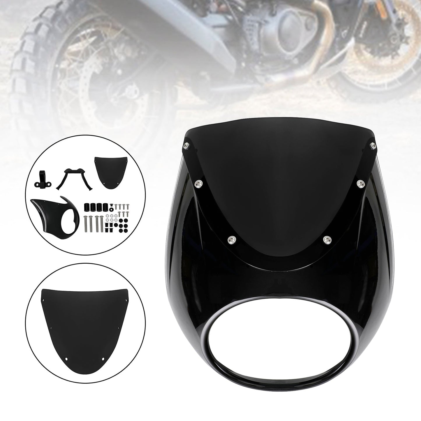 Cache pare-brise pour phares BMW R18 2020-2022