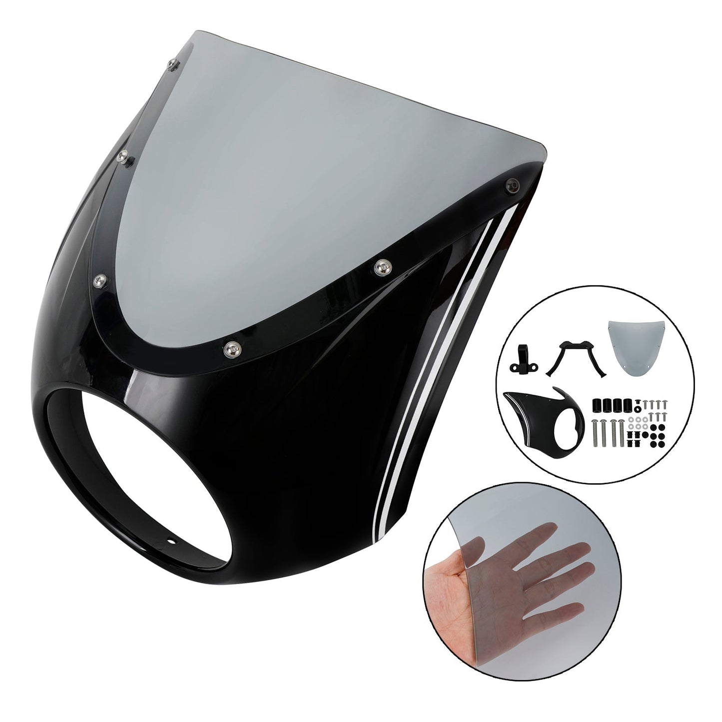 Cache pare-brise pour phares BMW R18 2020-2022