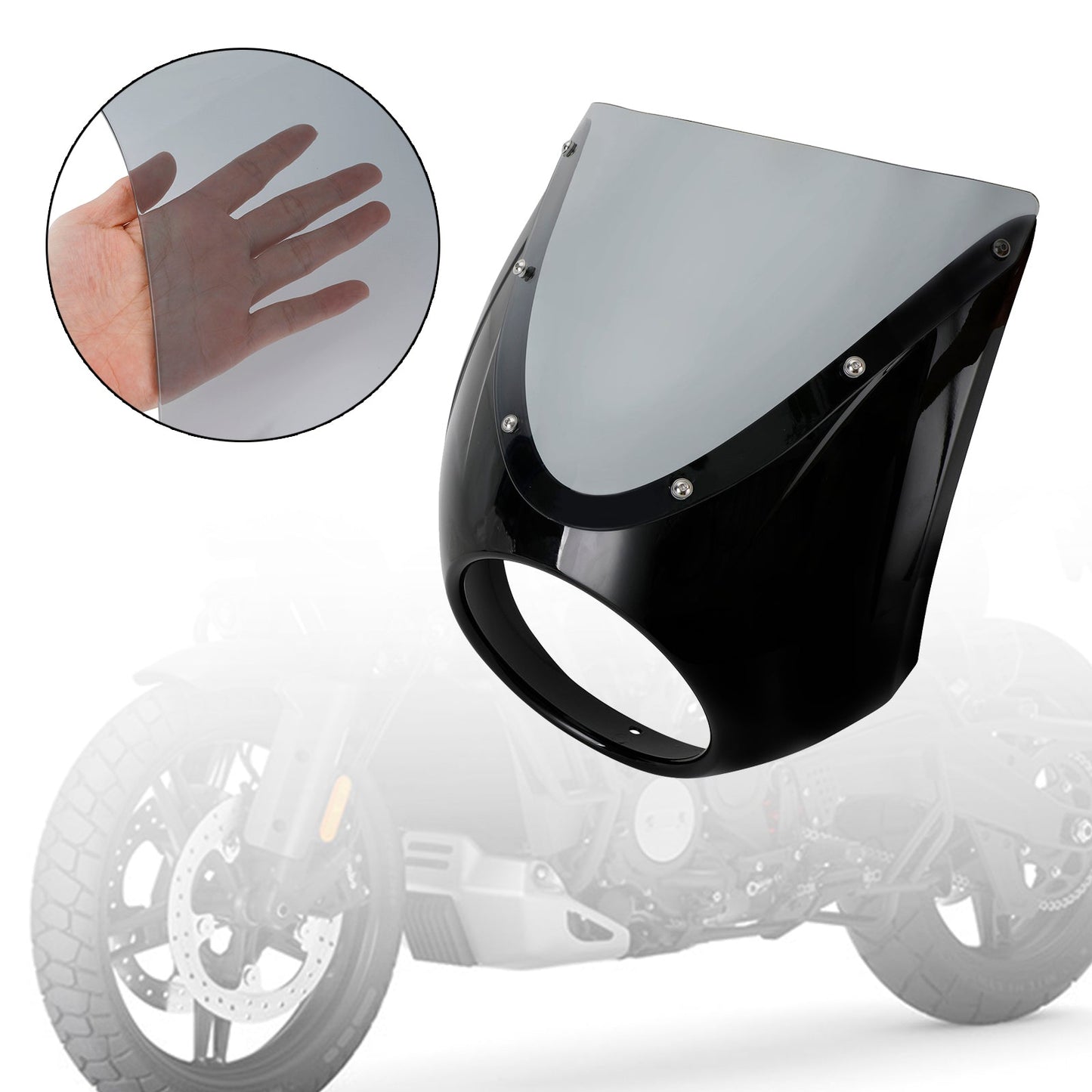 Cache pare-brise pour phares BMW R18 2020-2022