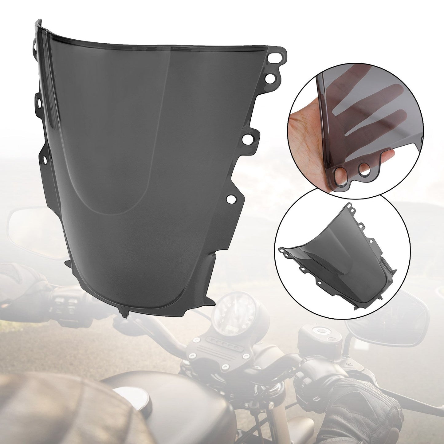 Pare-brise ABS pour moto Yamaha YZF R1 2020-2022
