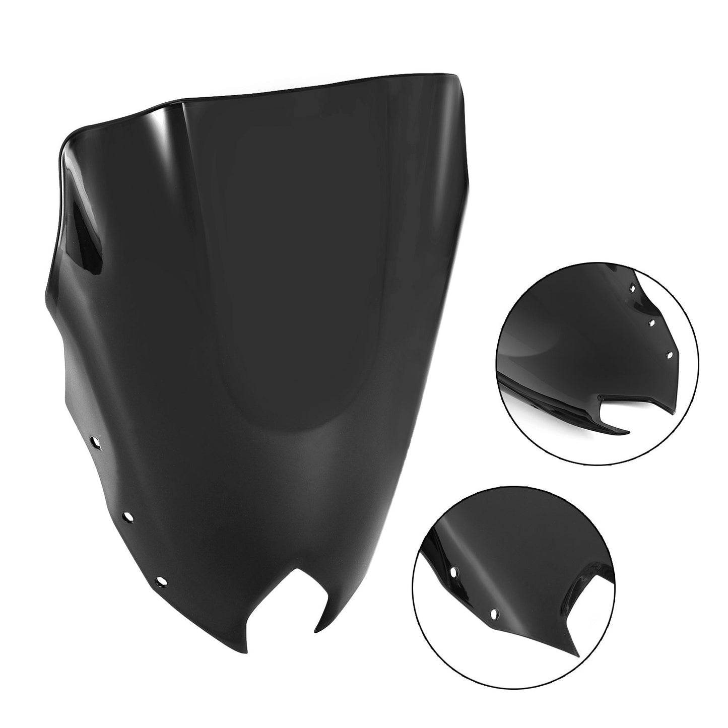 Pare-brise de moto ABS pour Yamaha FZ6R FZ-6R FZS600 2009-2015