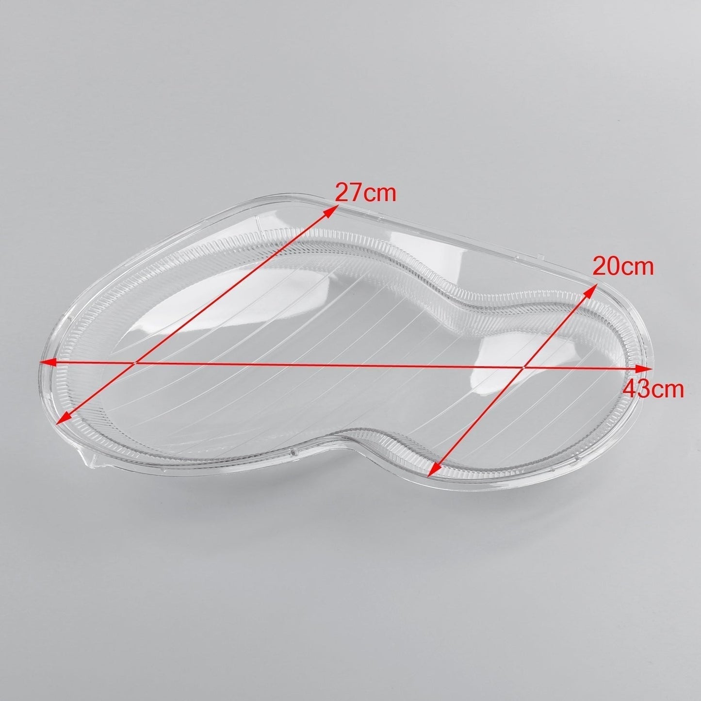 Coque de phare avant droite en plastique pour Benz W203 C350 4 portes (2001-2007)