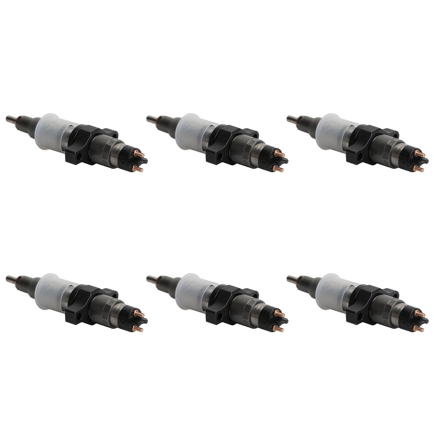 2004-2009 Dodge Ram Cummins 5.9L DIESEL 6pcs Rail Fuel Injectors 0445120238