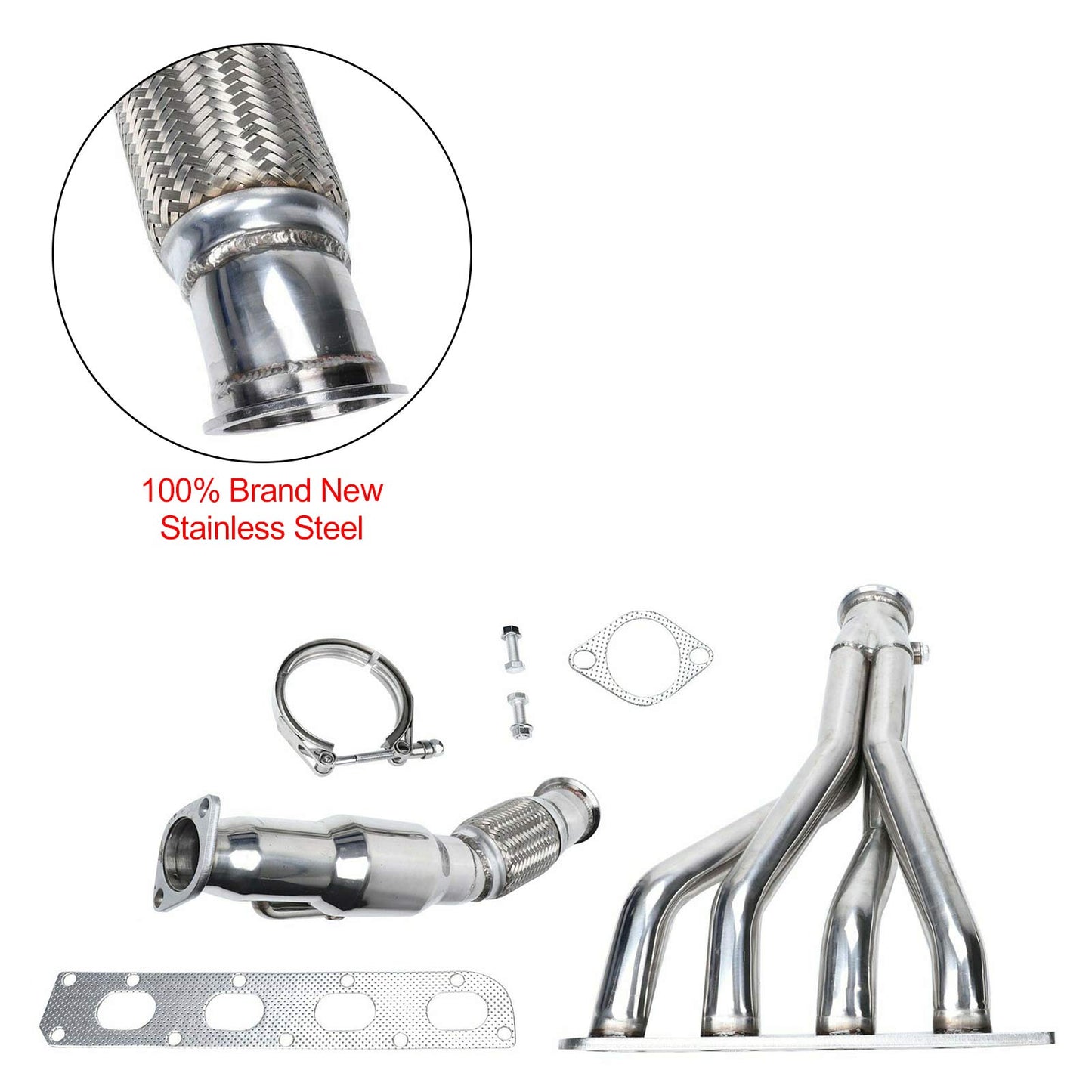 2005-2007 For Chevy Coblat Saturn SS 2.0L Exhaust Manifold Header