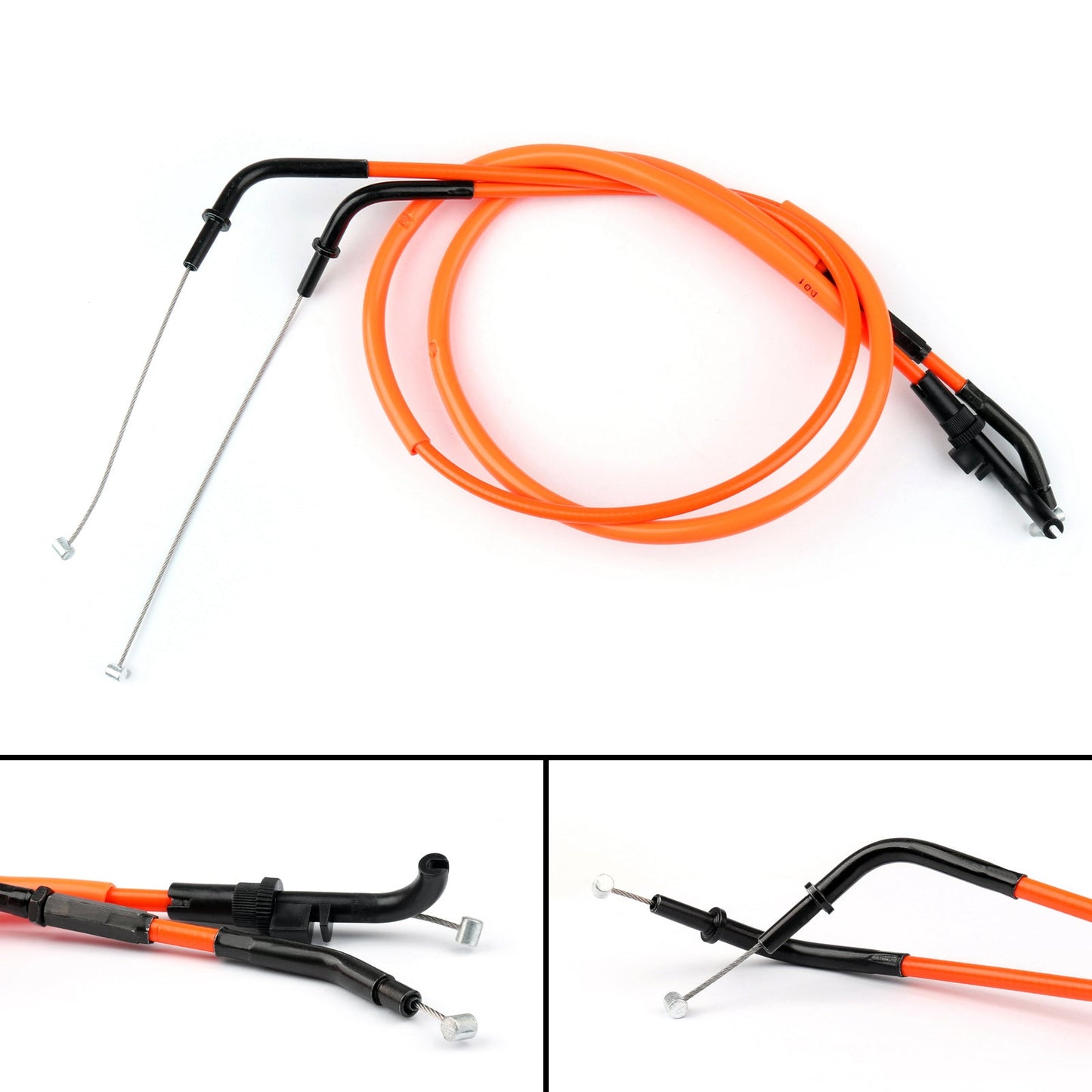 Câble d'accélérateur vert pour Kawasaki Z800 2013-2016 2015