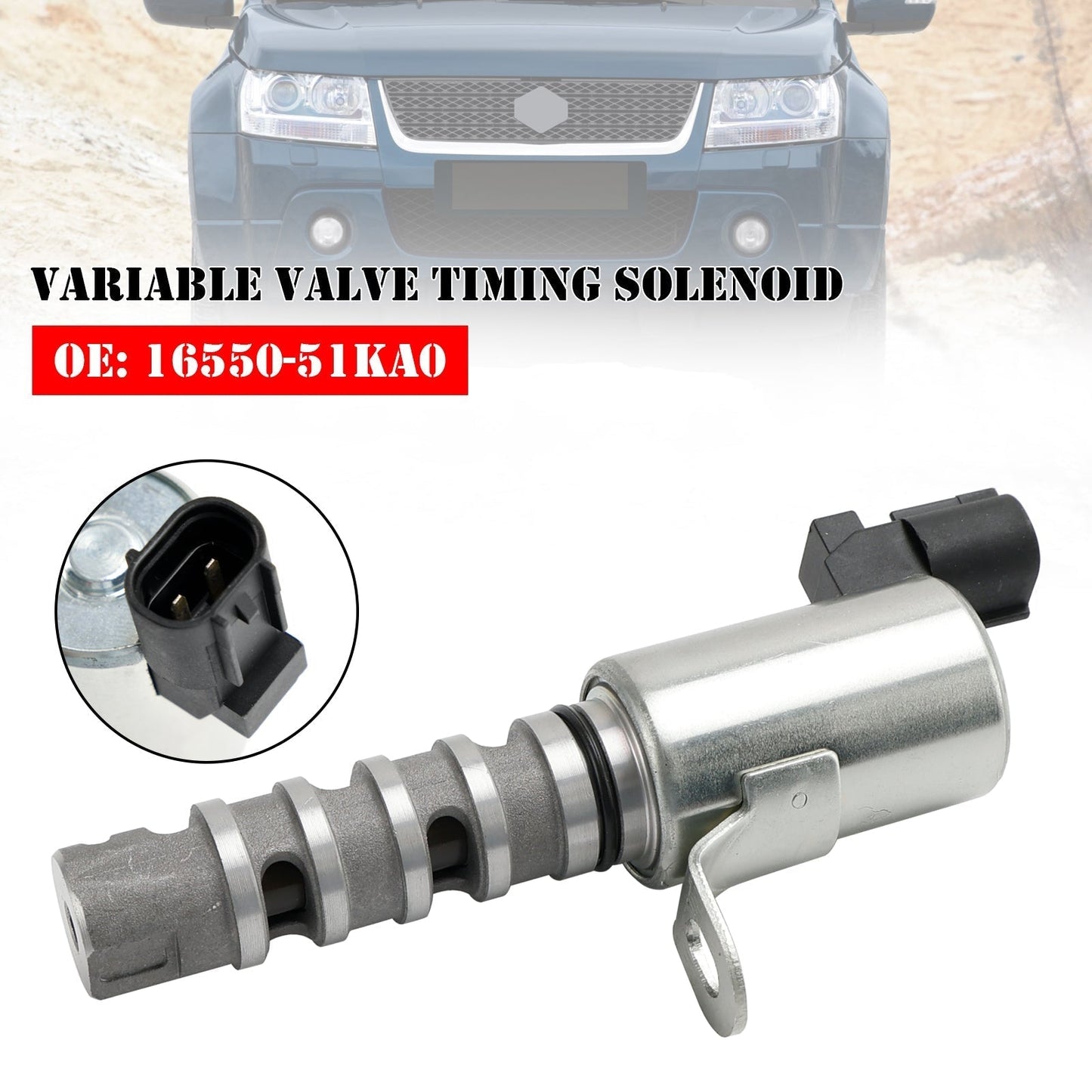 2010-2013 For Suzuki Kizashi SX4 Variable Valve Timing VVT Solenoid 16550-51KA0