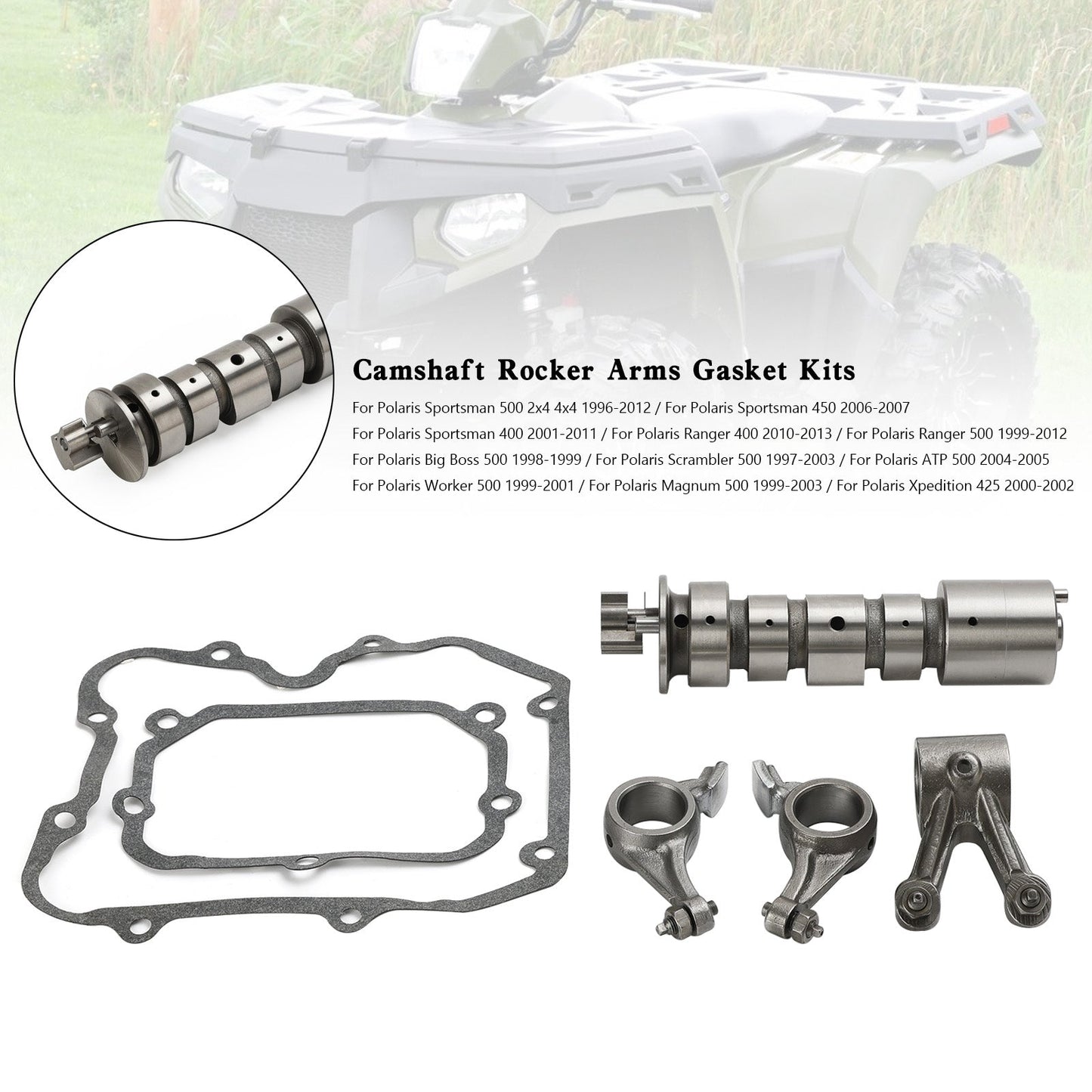 Kits de joints de culbuteurs d'arbre à cames pour Polaris Sportsman Ranger 3085855 3086212