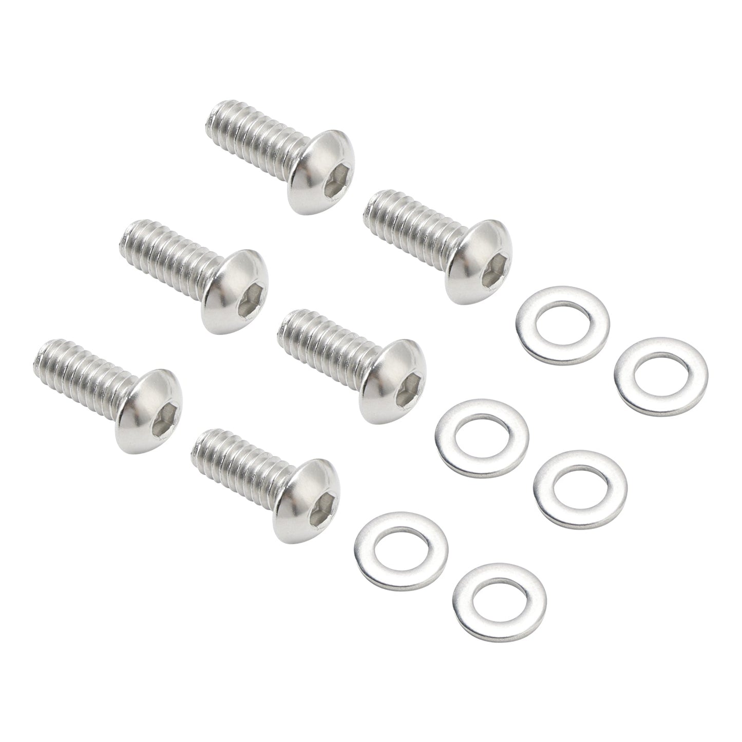 Kit de 116 vis Allen et rondelles pour capots moteur Sportster XL 883/1200 2004+