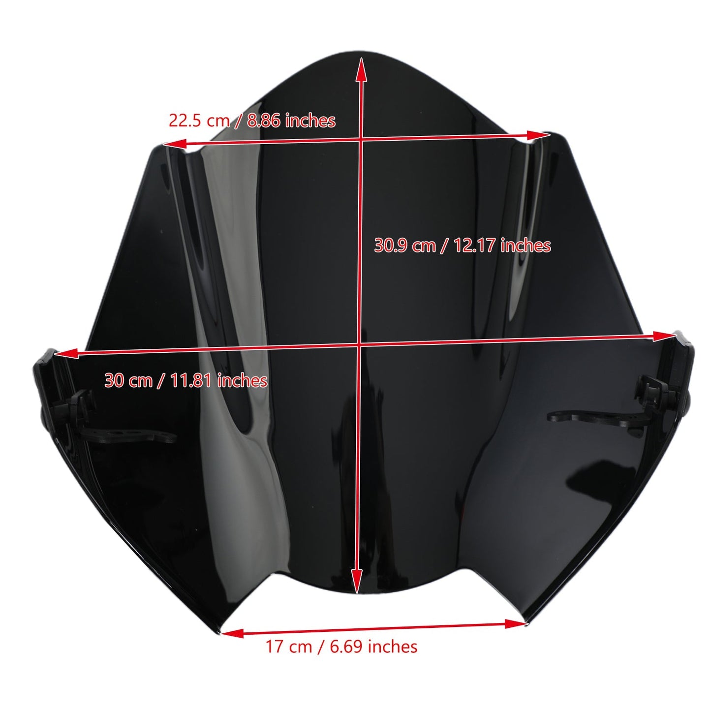 Pare-brise compatible avec TRIUMPH SPEED TRIPLE 16-20 STREET TRIPLE 17-19