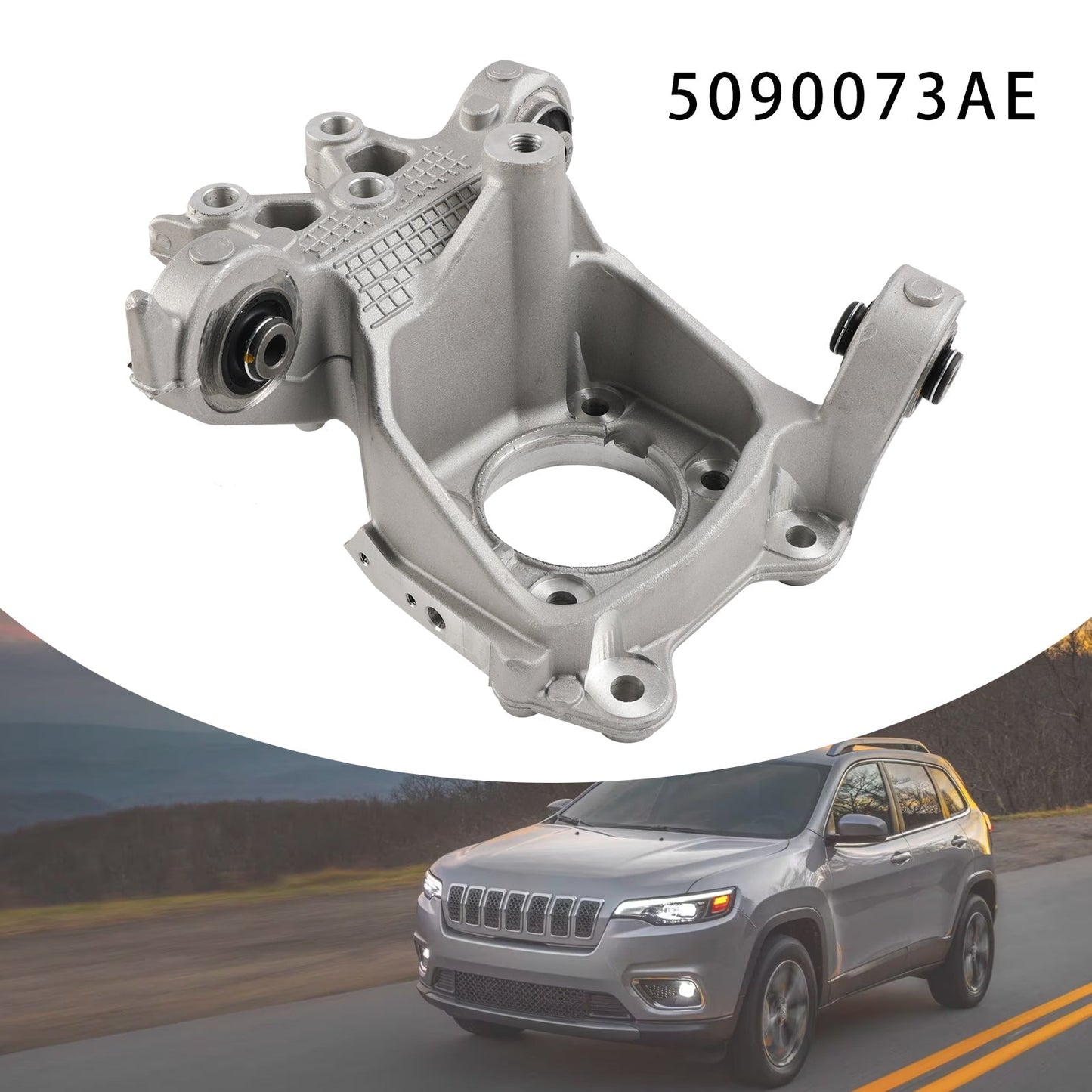 2014-2018 Jeep Cherokee Rear Left Suspension Knuckle 5090073AE 5090073AA
