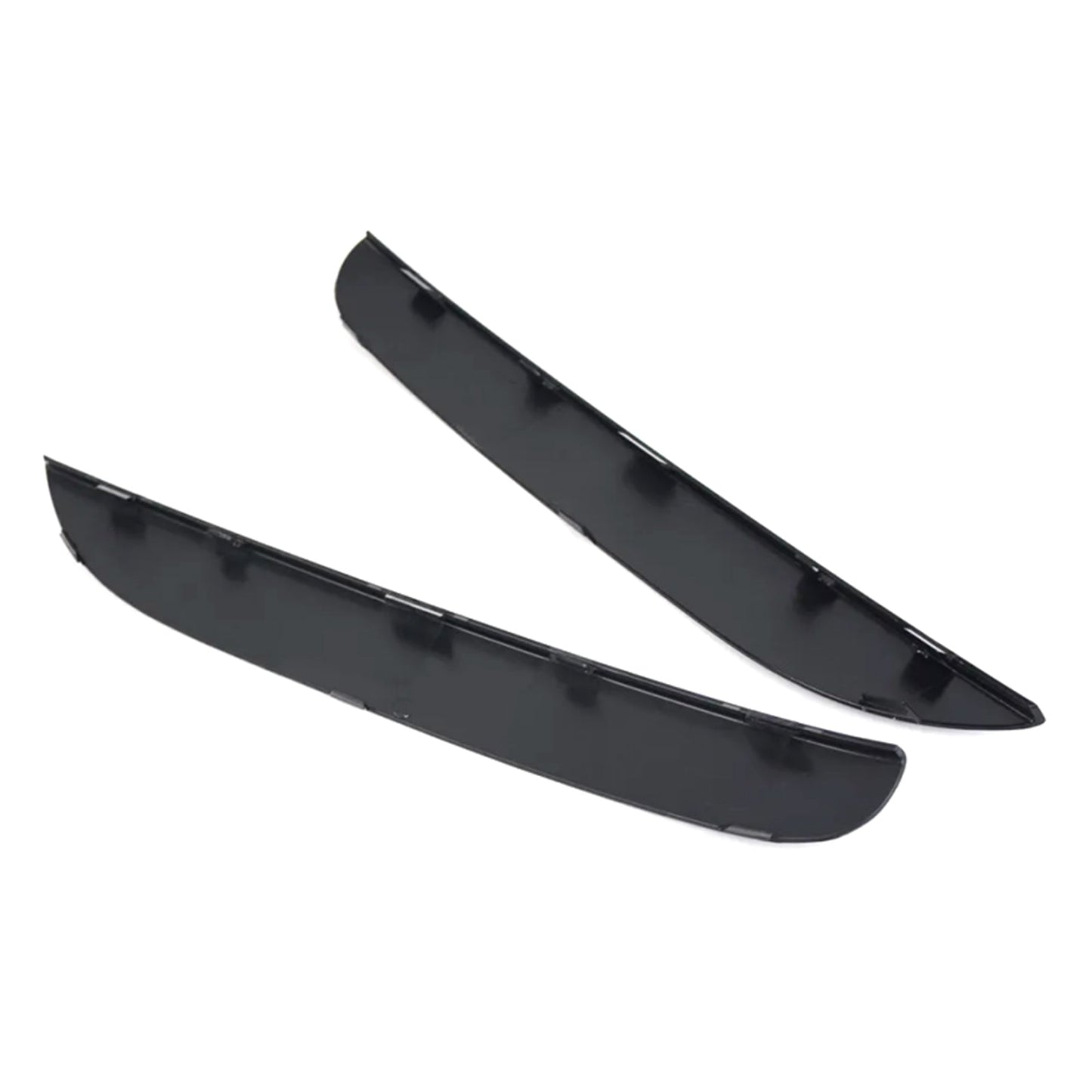 BMW Série 7 F01 F02 2009-2015 2 moulures de pare-chocs avant M Sport 51118047727 51118047728