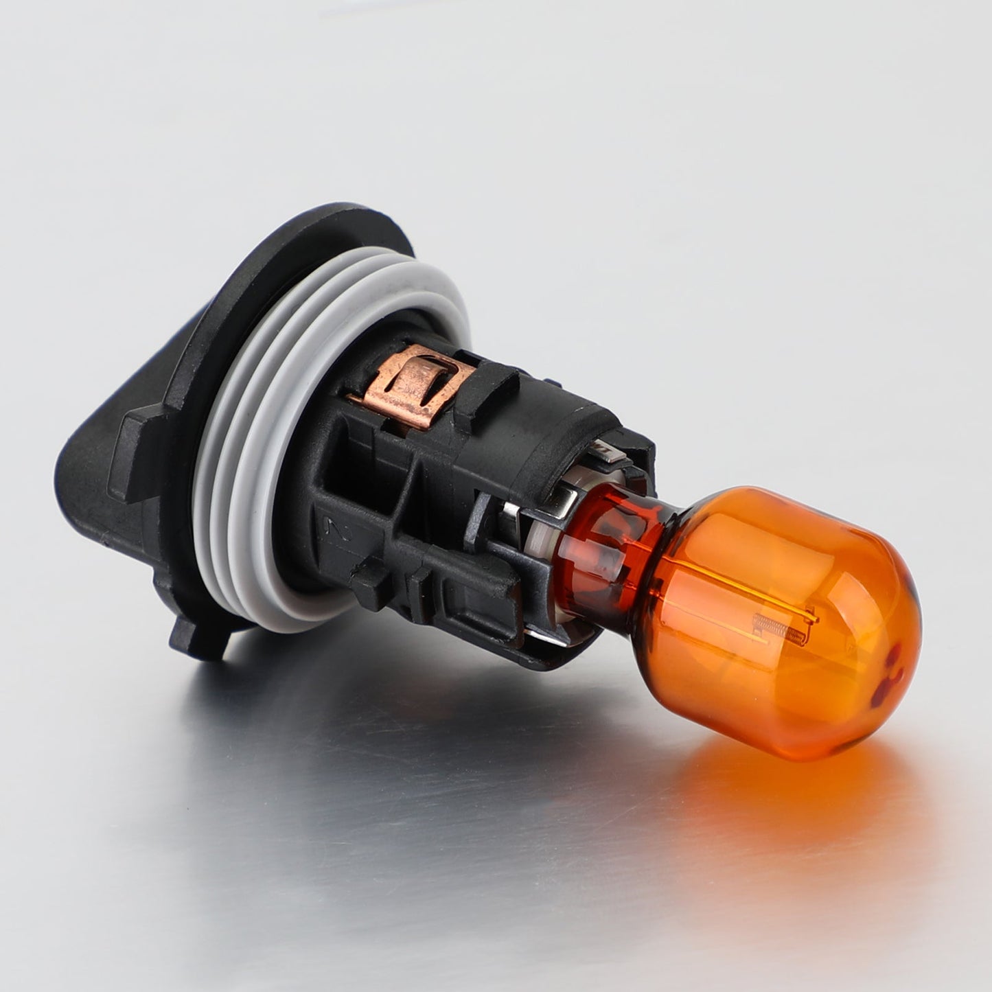 Ampoule Philips avec douille PWY24W 12174NA 12 V 24 W, ambre, clignotant