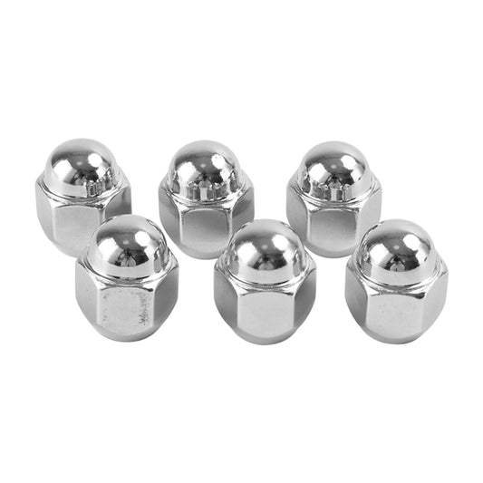 For Nissan Patrol GQ Y60 GU Y61 For Ford Maverick 6PCS Chrome Wheel Nut 40224V5500 40224-V5500
