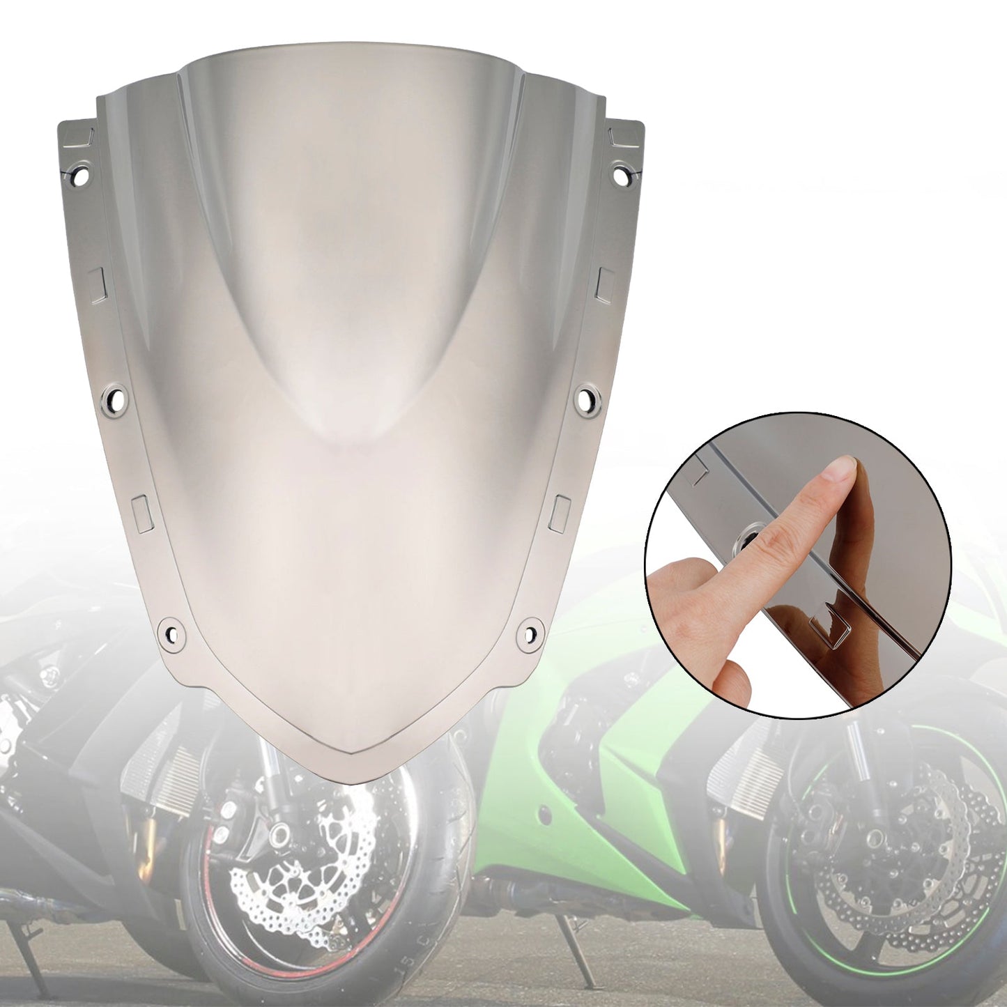 Protector de parabrisas para Kawasaki Ninja ZX-10R 2021-2024
