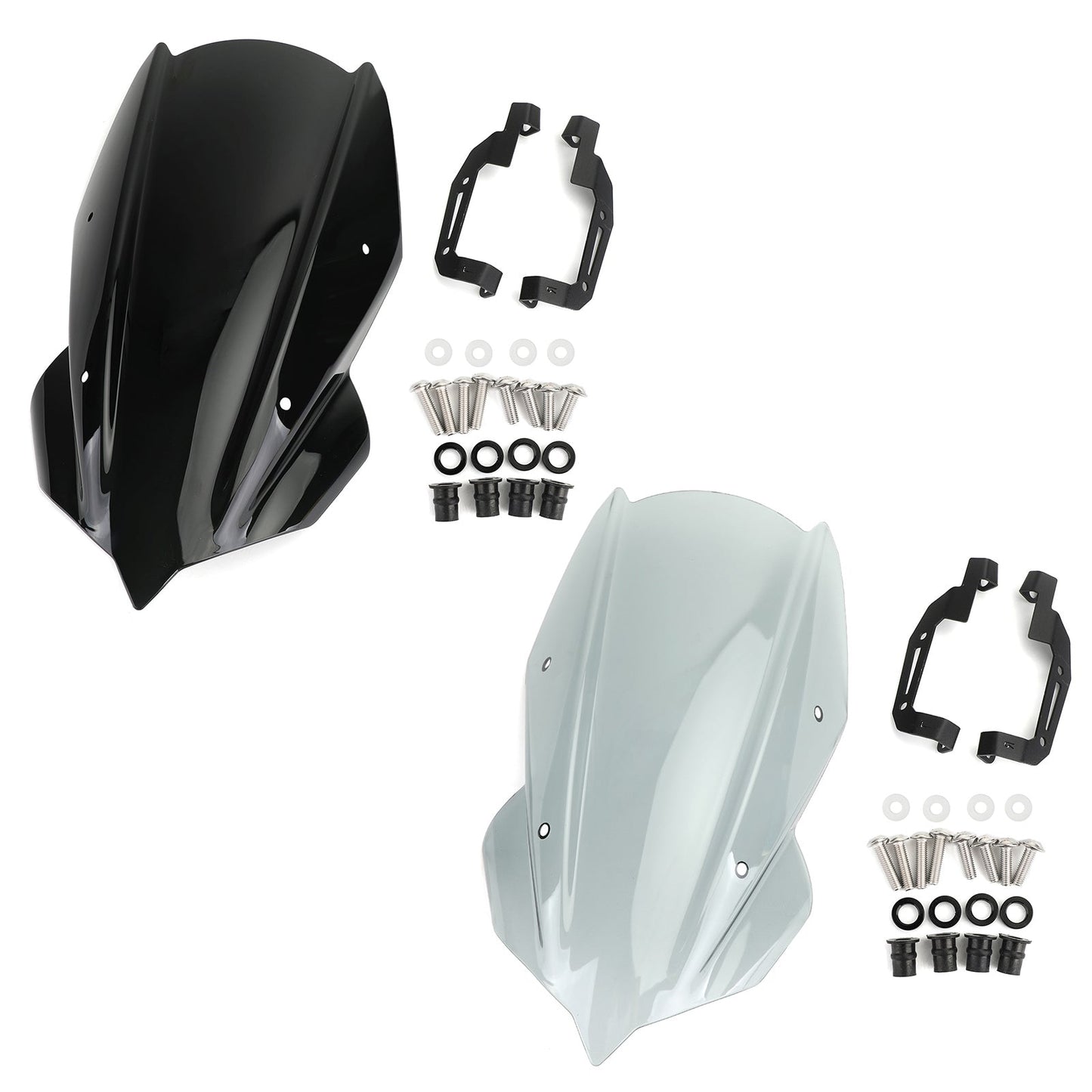 Pare-brise de moto ABS 4 mm pour Kawasaki Z400 2019-2020