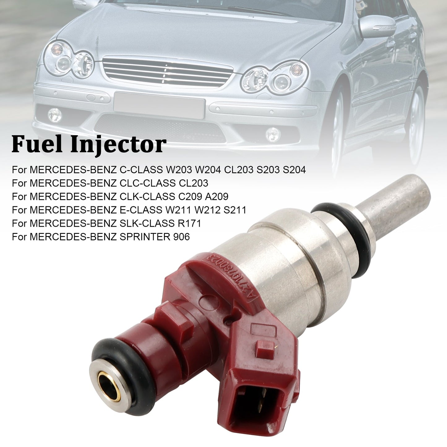 MERCEDES-BENZ C-CLASS W203 W204 CL203 S203 S204 1.8L Fuel Injector A2710780023 A2C59506219