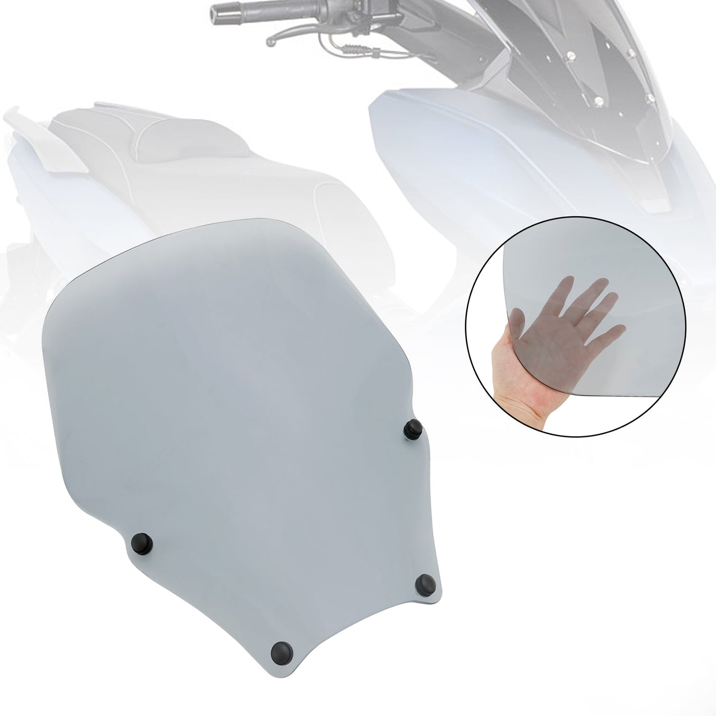 Pare-brise + support pour HONDA Fozra NSS 350 2021-2023