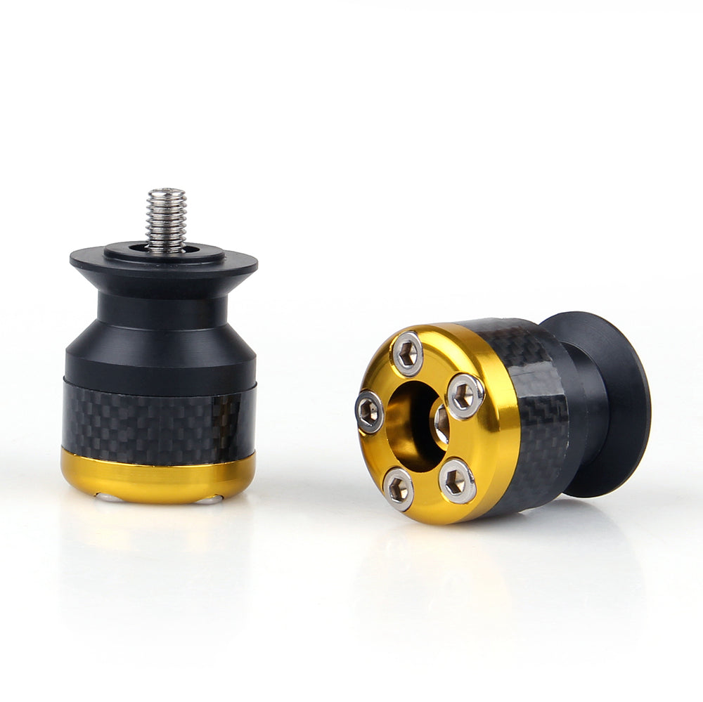 Curseurs de bras oscillant universels en fibre de carbone CNC pour moto, 8 mm