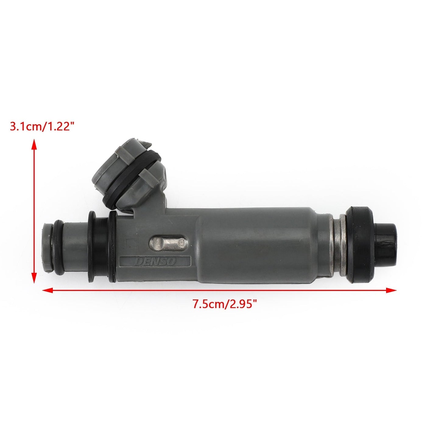 1 inyector de combustible 195500-3110 compatible con Mazda Protege SE DX LX 1.5L 1.6L I4 1997-1998