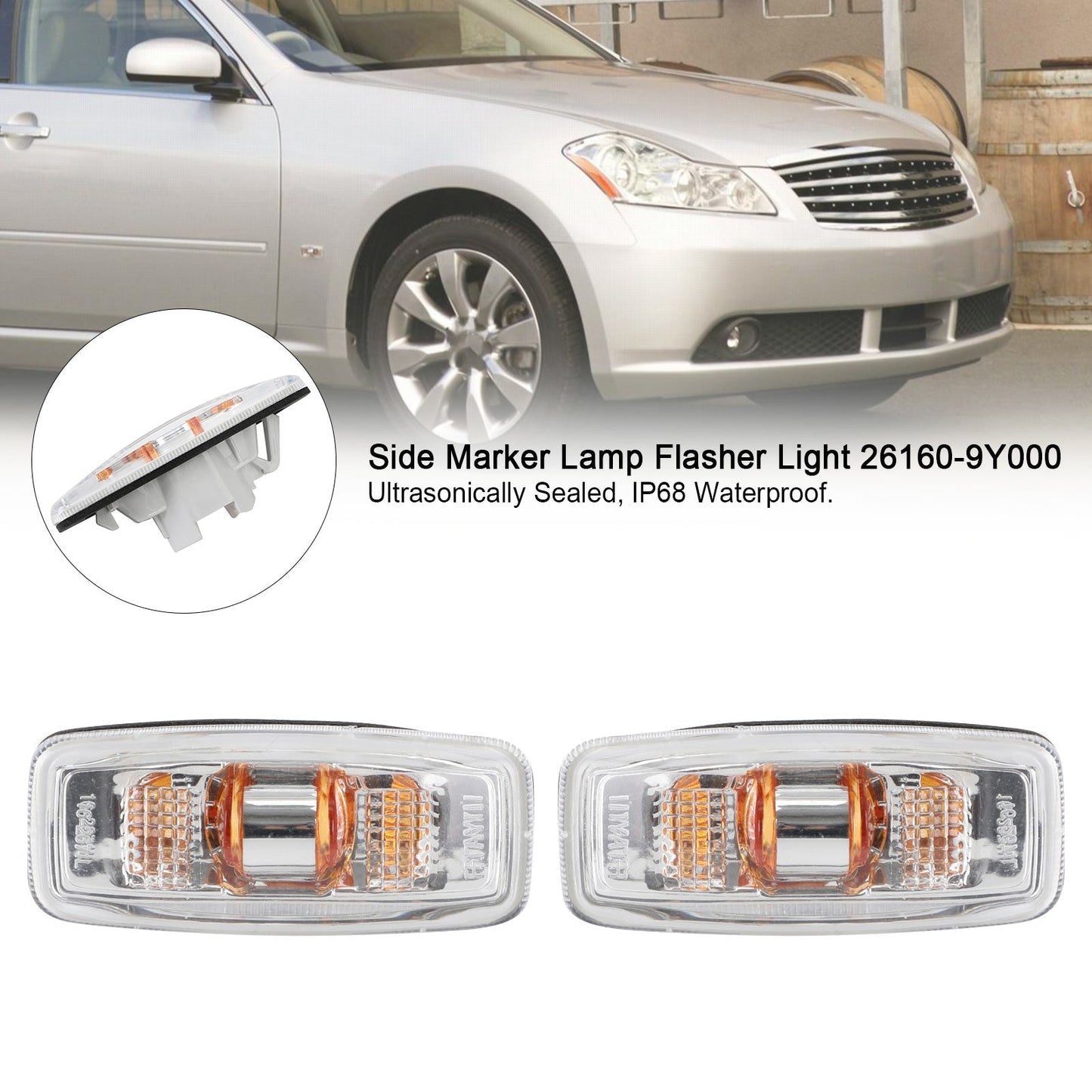 Feu clignotant latéral Infiniti M35 M45 2006-2007 26160-9Y000