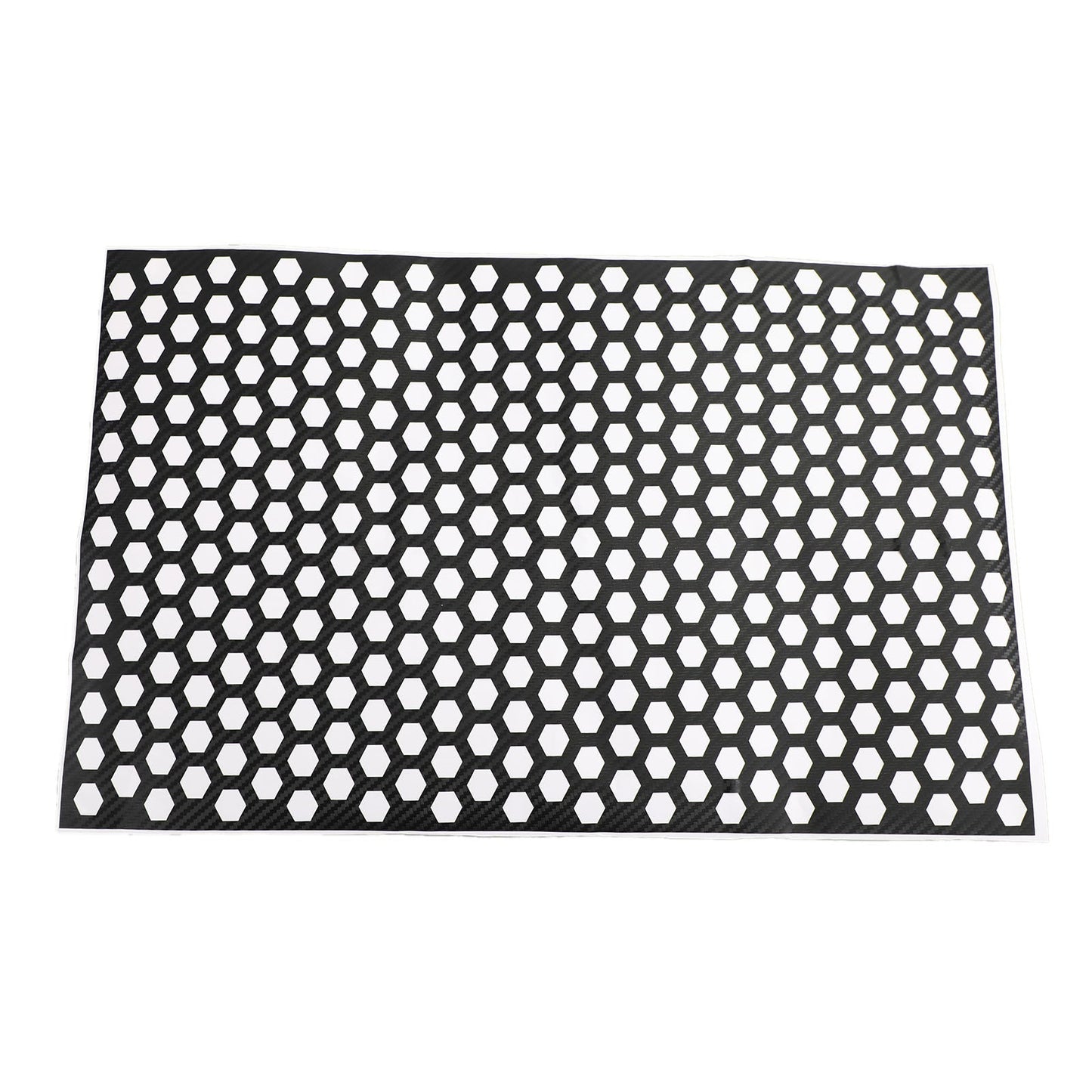 Autocollant de feu arrière en carbone pour voiture, accessoire en nid d'abeille