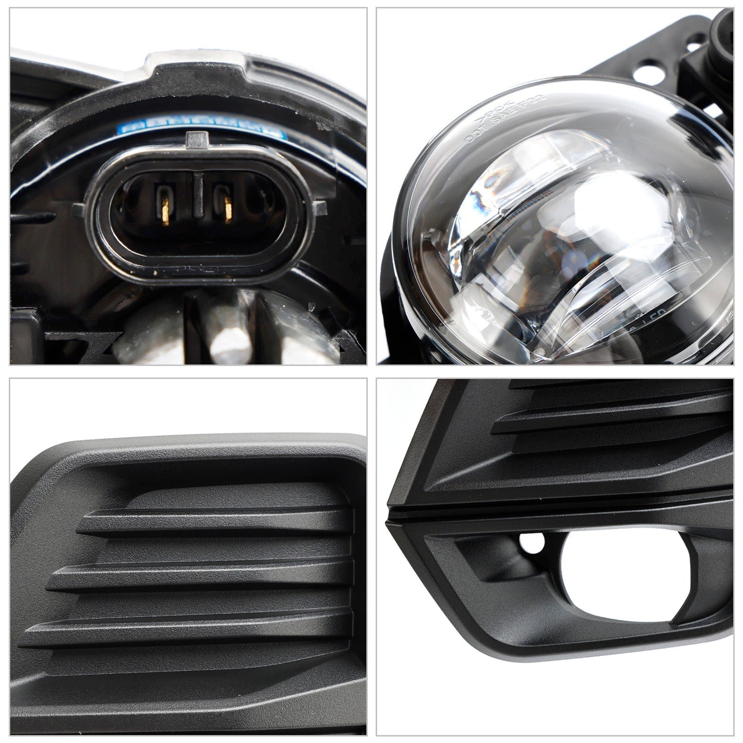 Ensemble de phares antibrouillard à LED pour pare-chocs avant Chevrolet Colorado 2023-2024 avec DOT SAE 42737706 42737708