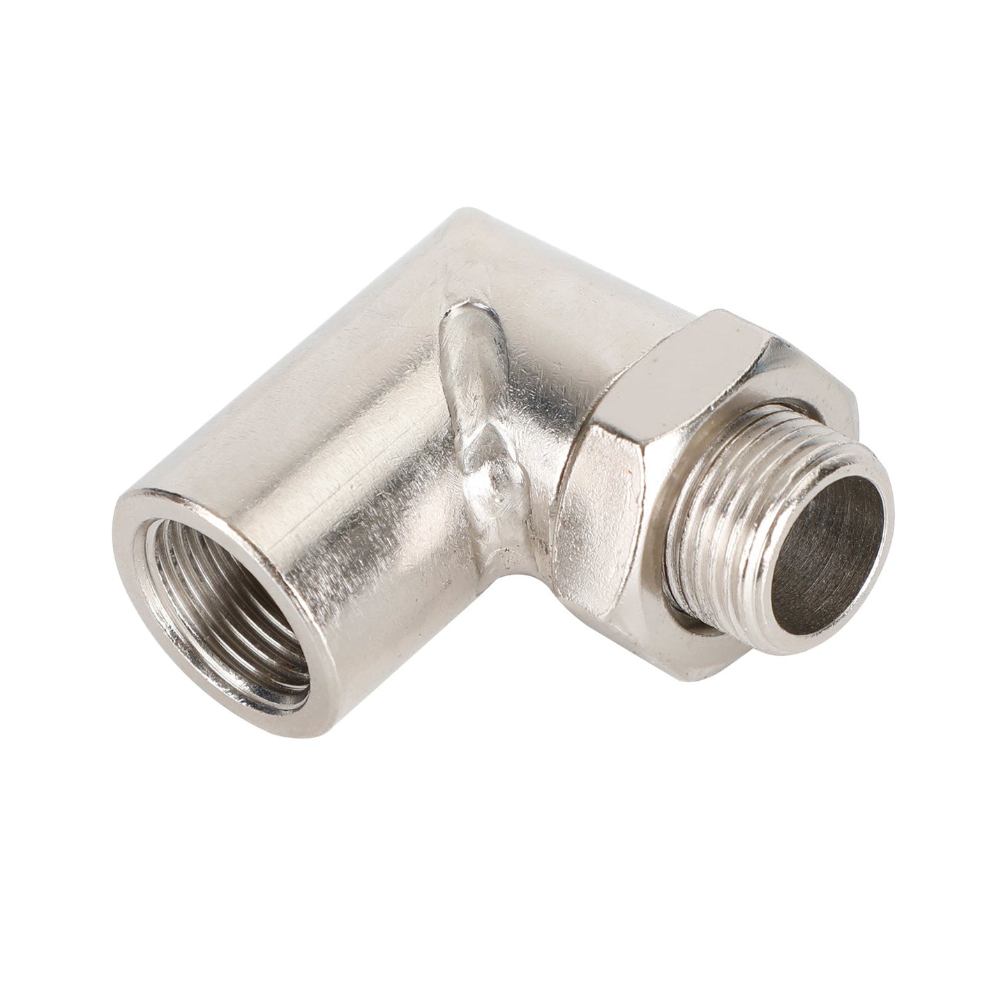 M18*1.5 Exhaust Pipe Oxygen Sensor Adapter 90 Degree Extension Extender CLE