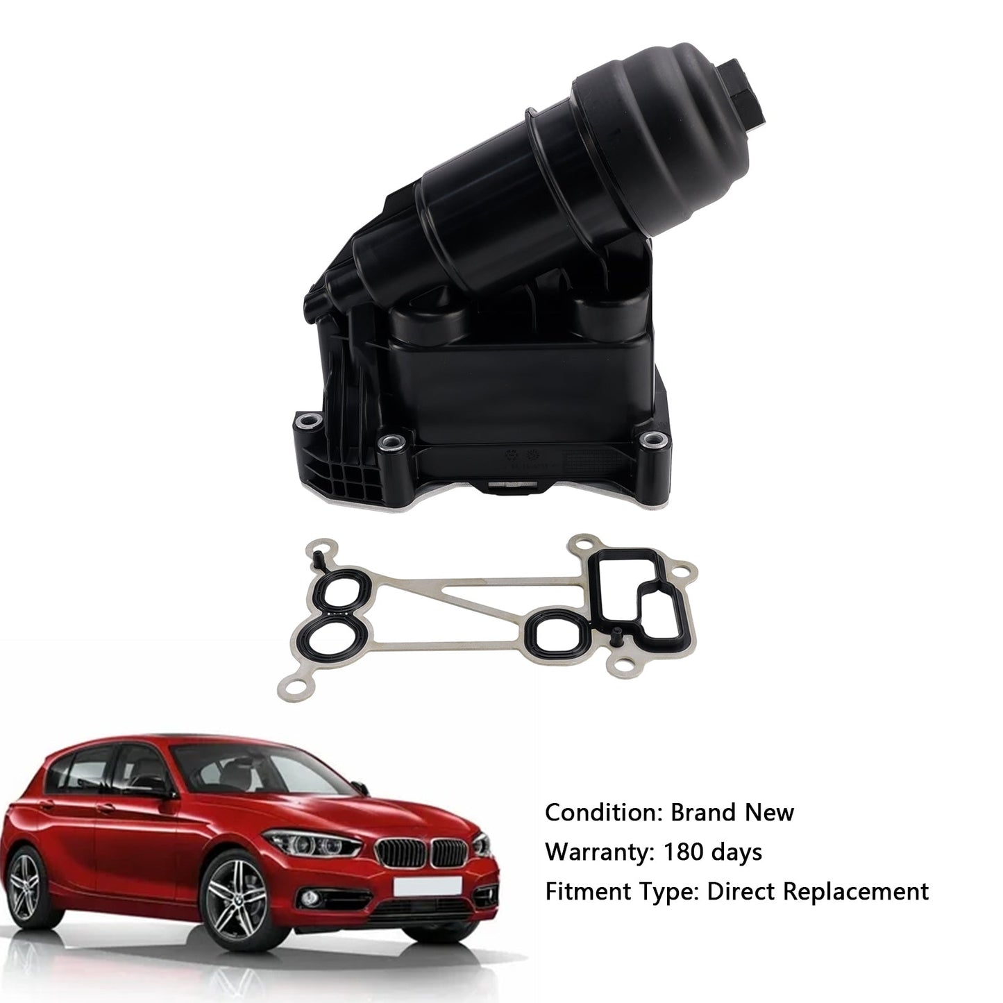 Boîtier de filtre à huile 7800066 11427800066 pour BMW Série 5 F10 2010-2016