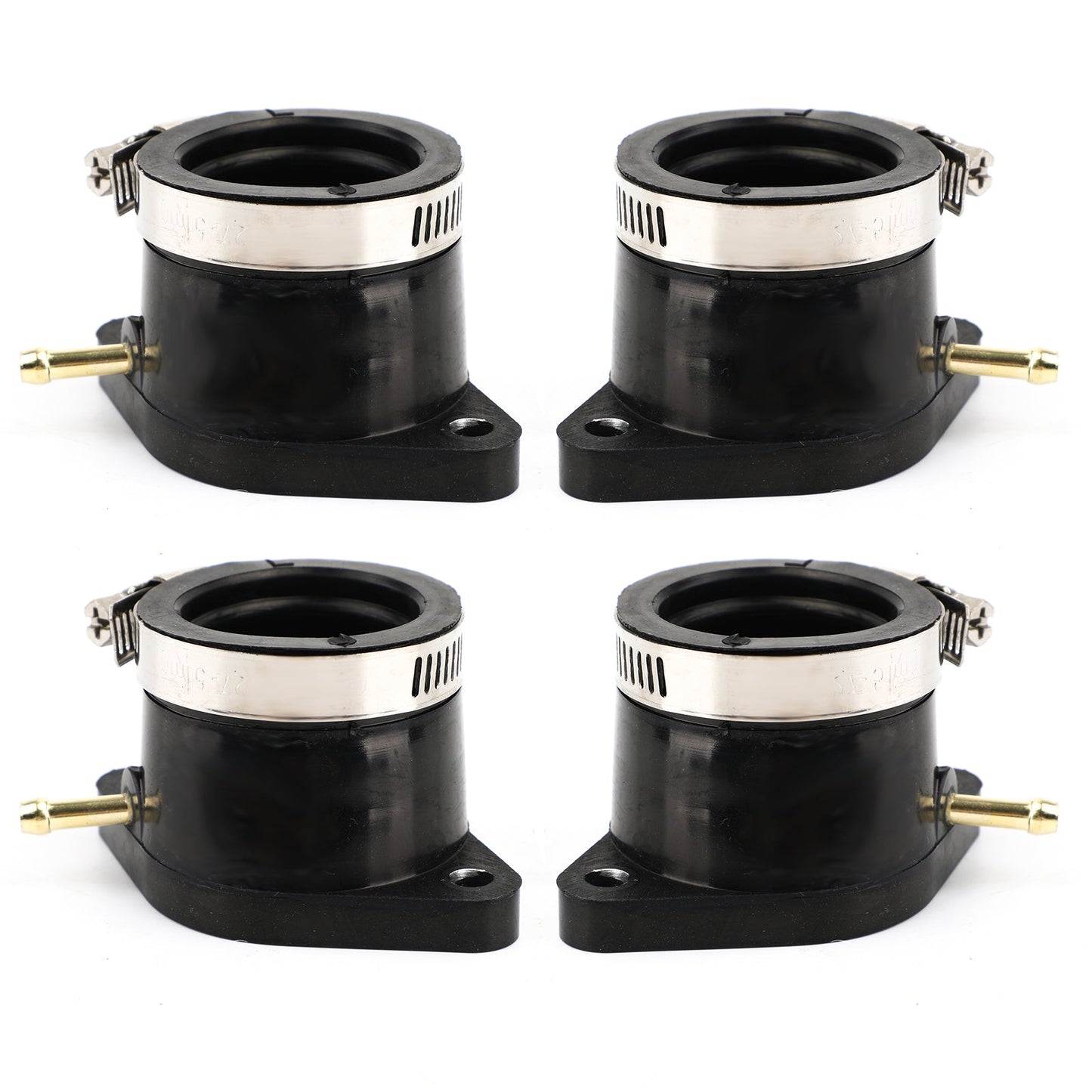 Kit de 4 colliers de serrage pour collecteurs d'admission et carburateur pour Yamaha XJ650 et XJ750 de 1982 à 1983 (5G2-13596-01-00)
