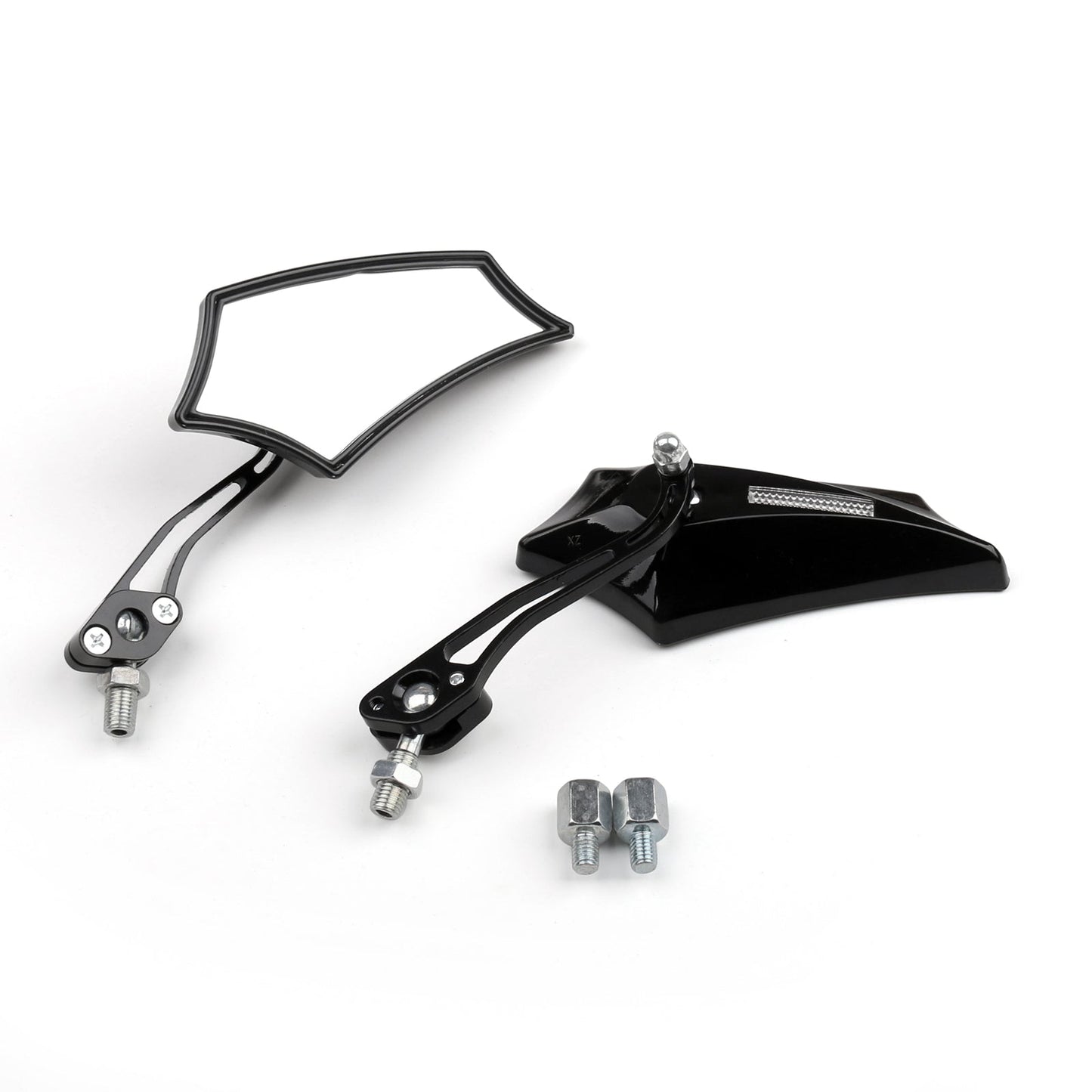 Rétroviseurs pour moto, chopper, cruiser, street, dirt bike, 8 mm, 10 mm
