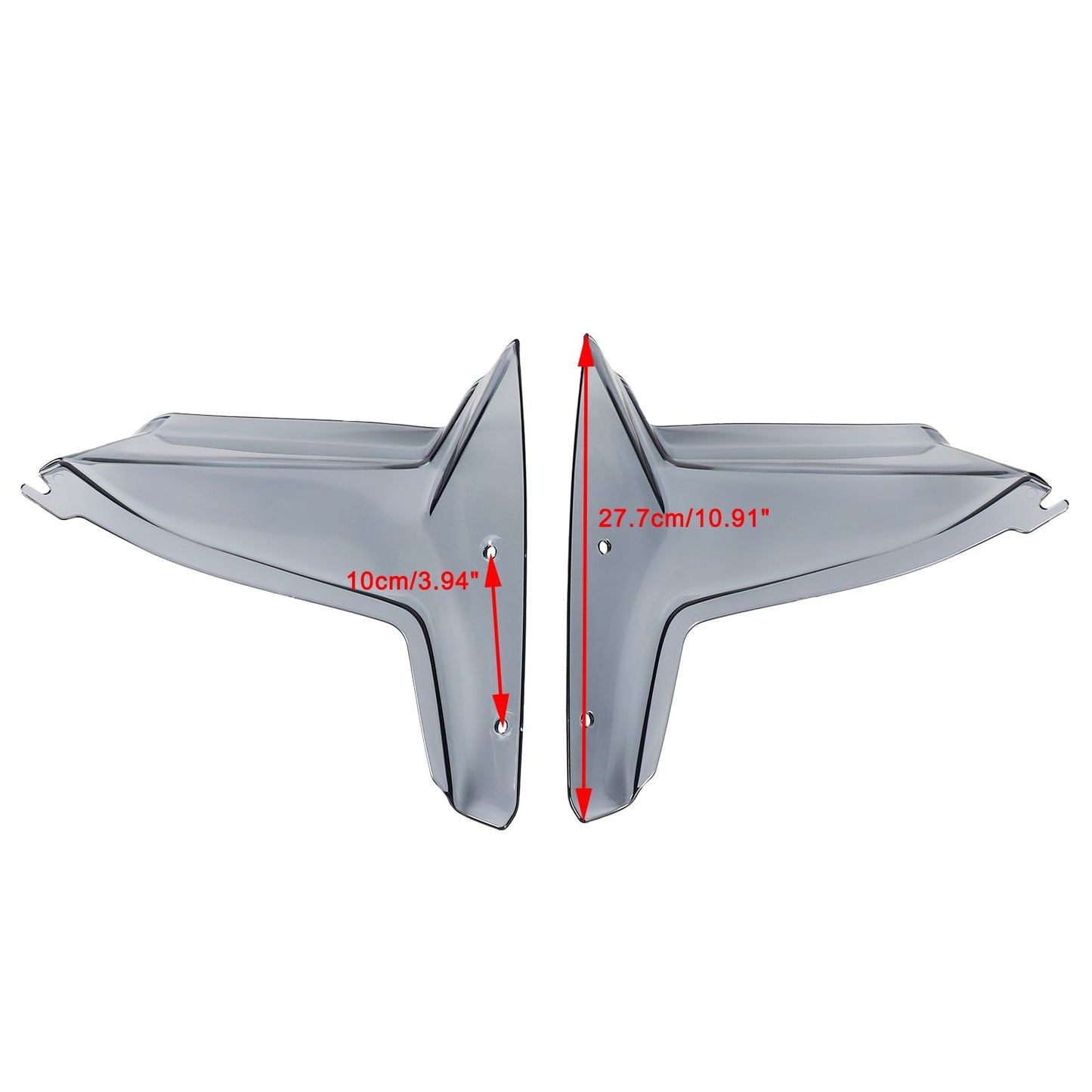 Panneaux latéraux de pare-brise pour Yamaha Tenere 700 / XT700Z 2019-2021