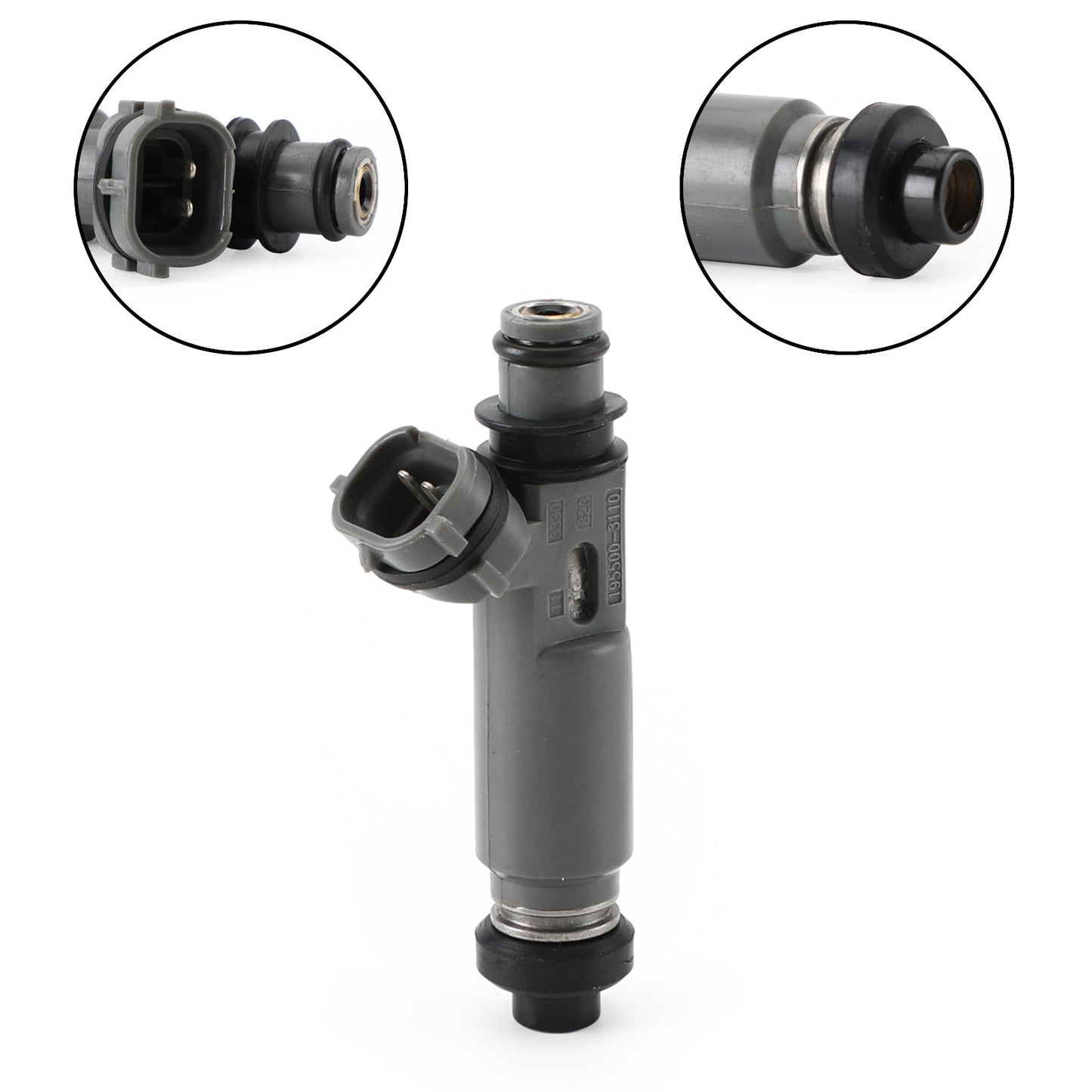1 inyector de combustible 195500-3110 compatible con Mazda Protege SE DX LX 1.5L 1.6L I4 1997-1998