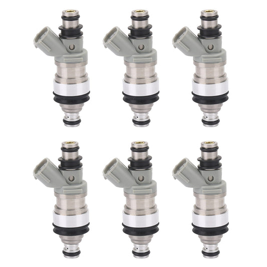 1992-1993 For Lexus ES300 3.0L V6 23250-62030 6Pcs Fuel Injectors