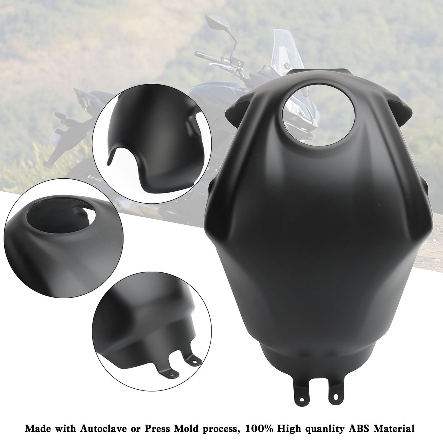 Protection de carénage de couvercle de réservoir d'essence pour Kawasaki Versys 650 2015-2021