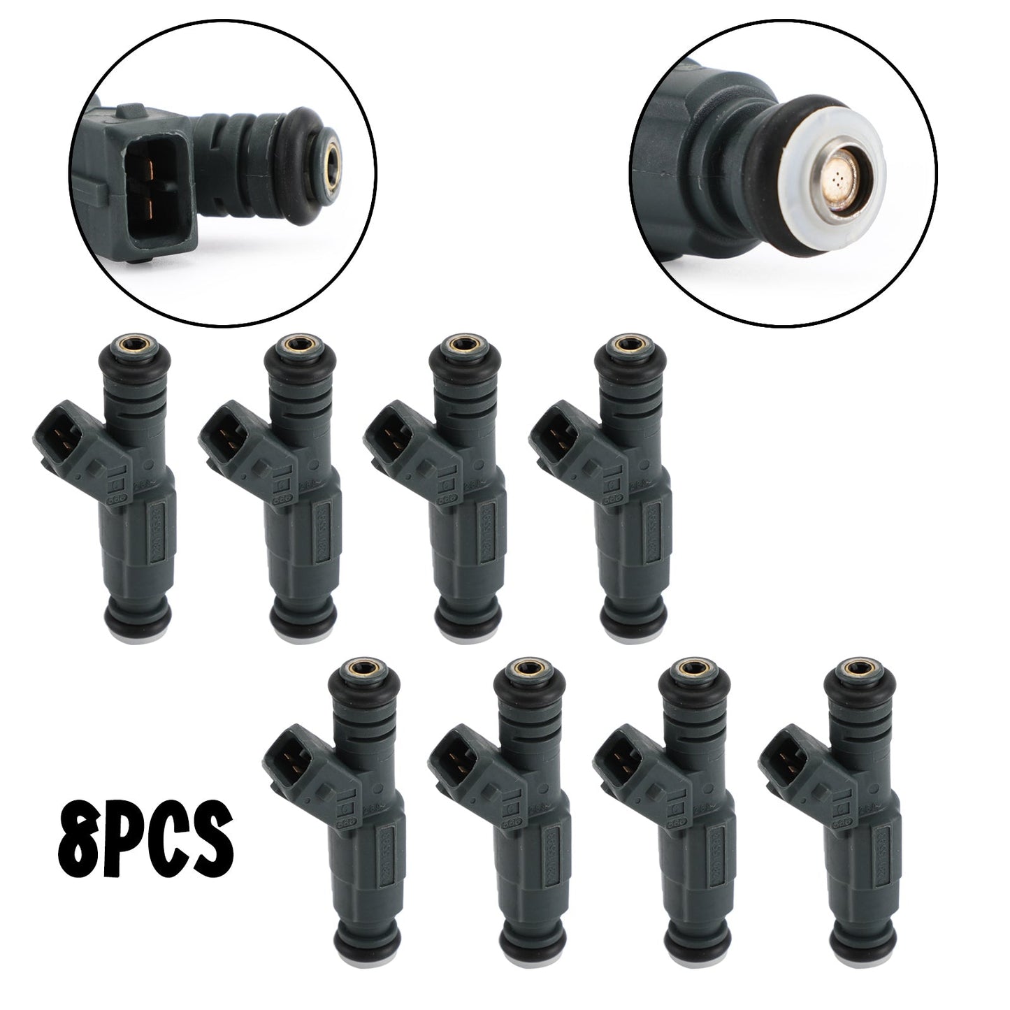 8 inyectores de combustible 0280155931 compatibles con Chevrolet Corvette 1992-2004 5.7L